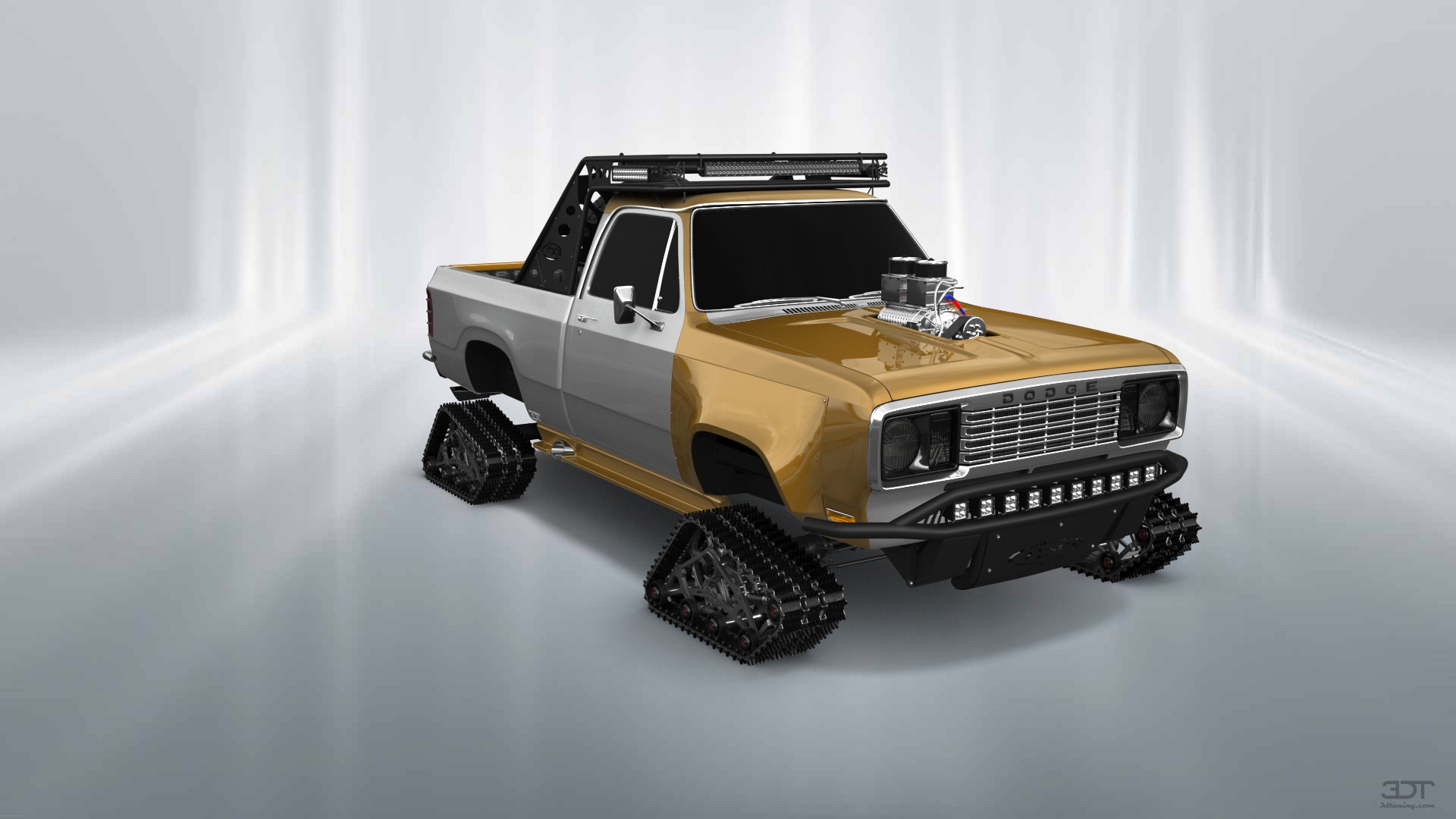 Dodge Power Wagon W200 2 Door pickup truck 1977 tuning