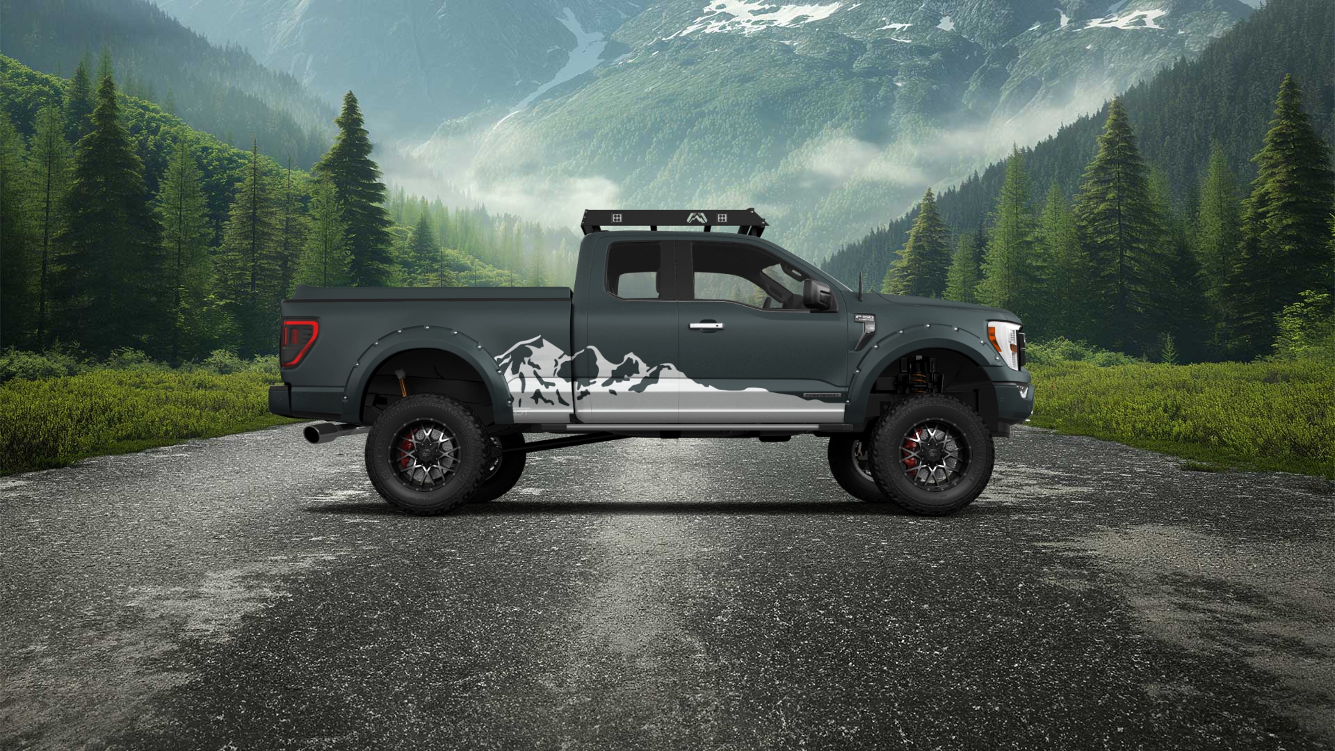 Ford F-150 Double Cab Pickup Truck 2021