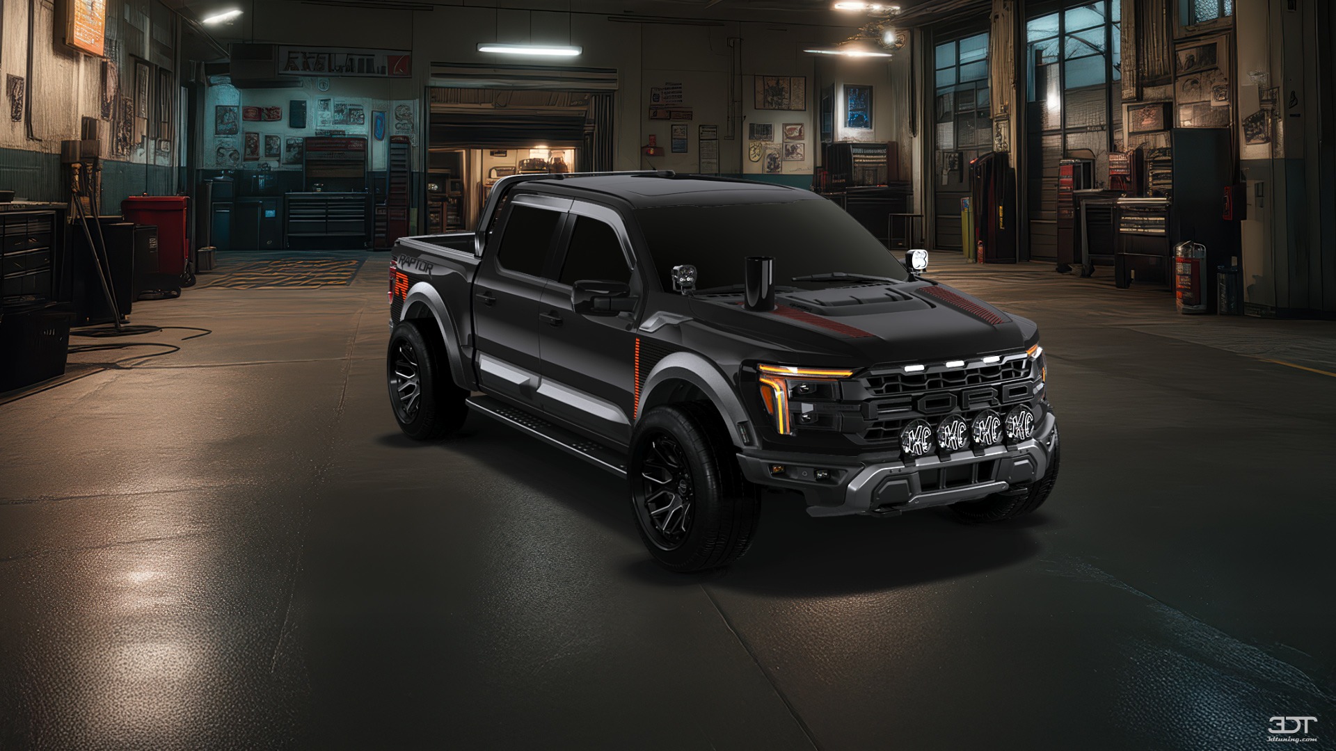 Ford F-150 Raptor 4 Door pickup truck 2024 tuning