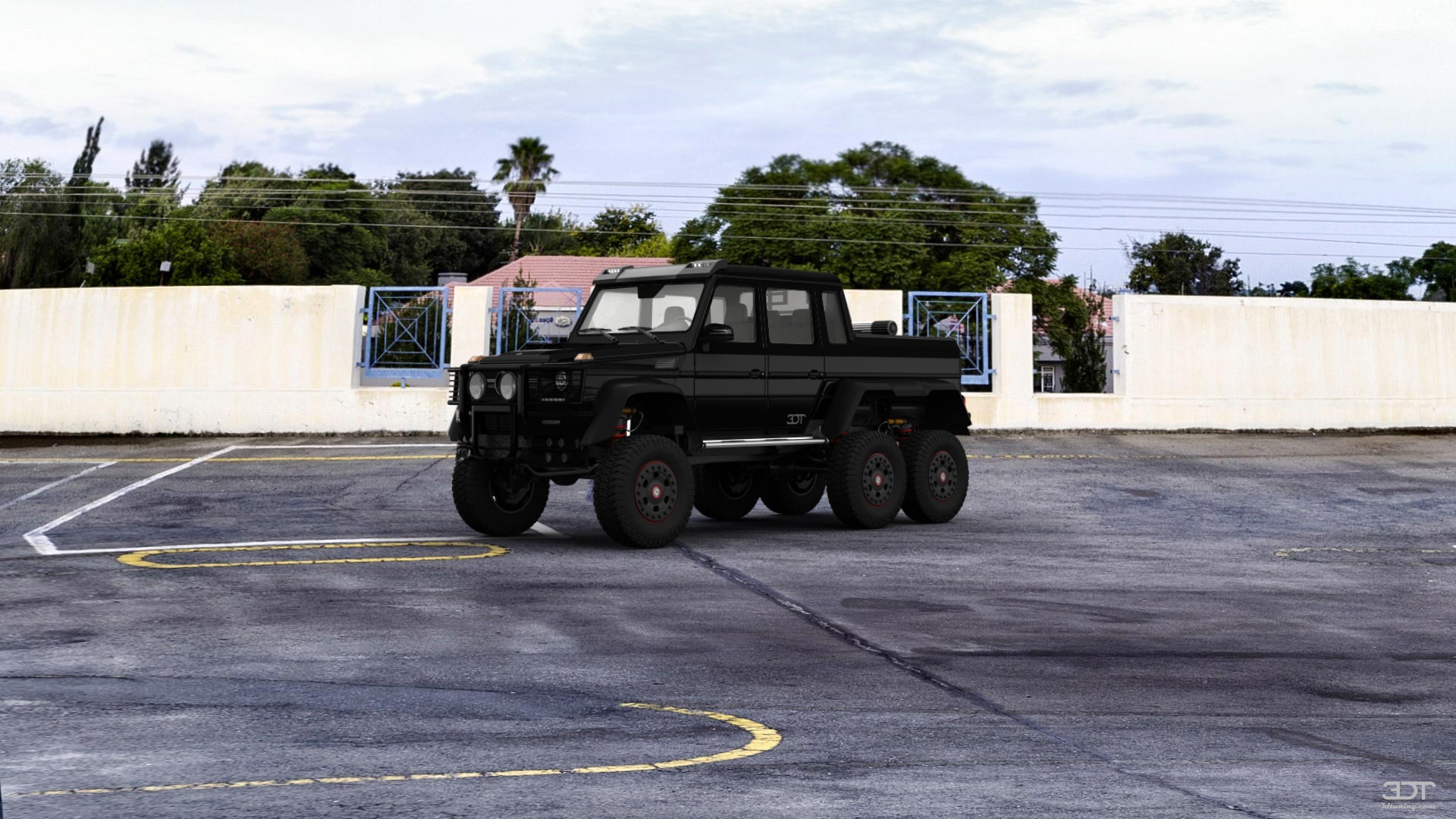 Mercedes G63 AMG 6x6 Luxury SUV 2013 tuning