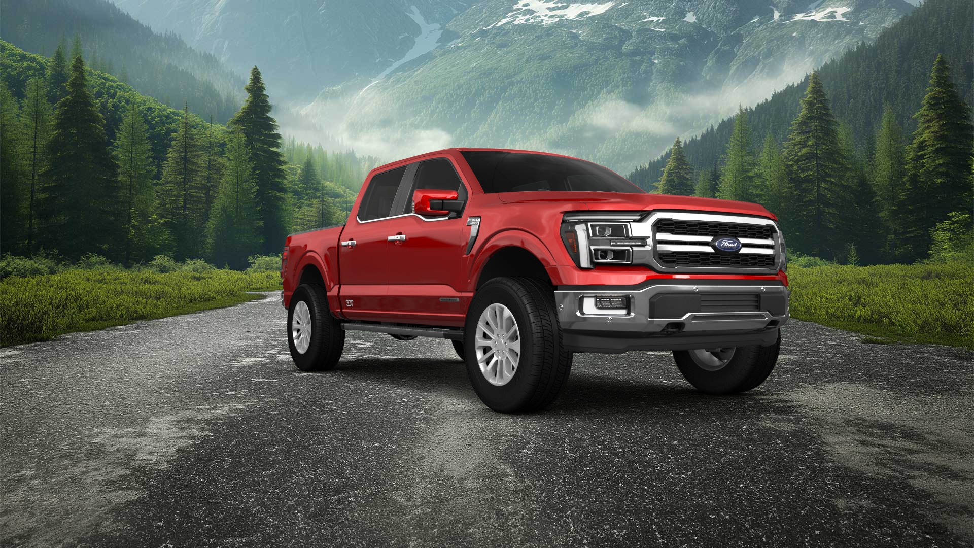 Ford F-150 SuperCrew 4 Door pickup truck 2024