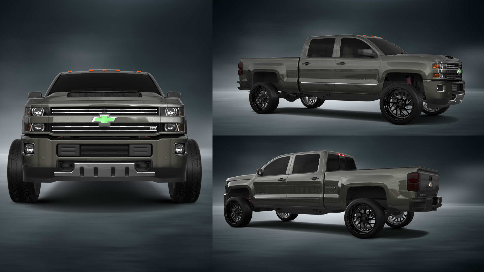 Chevrolet Silverado 2500 4 Door pickup truck 2015 tuning