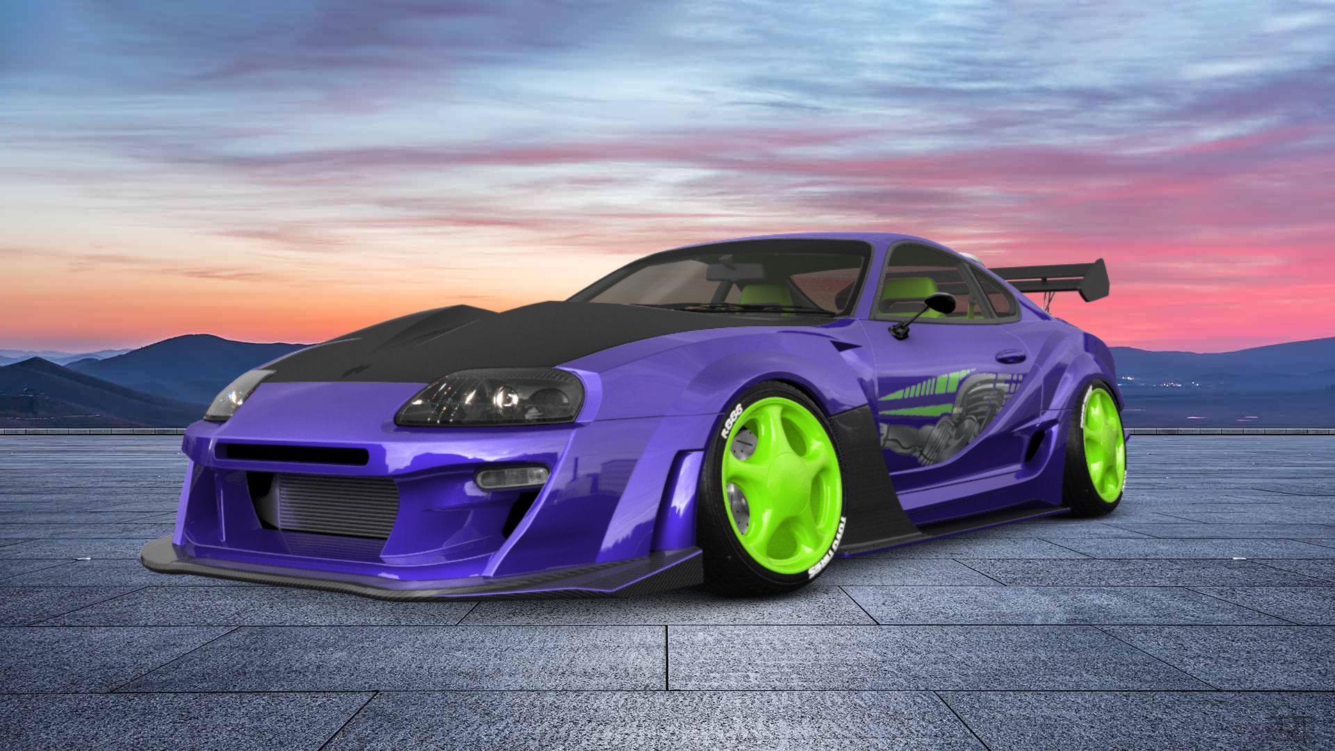 Toyota Supra 2 Door Coupe 2000 tuning