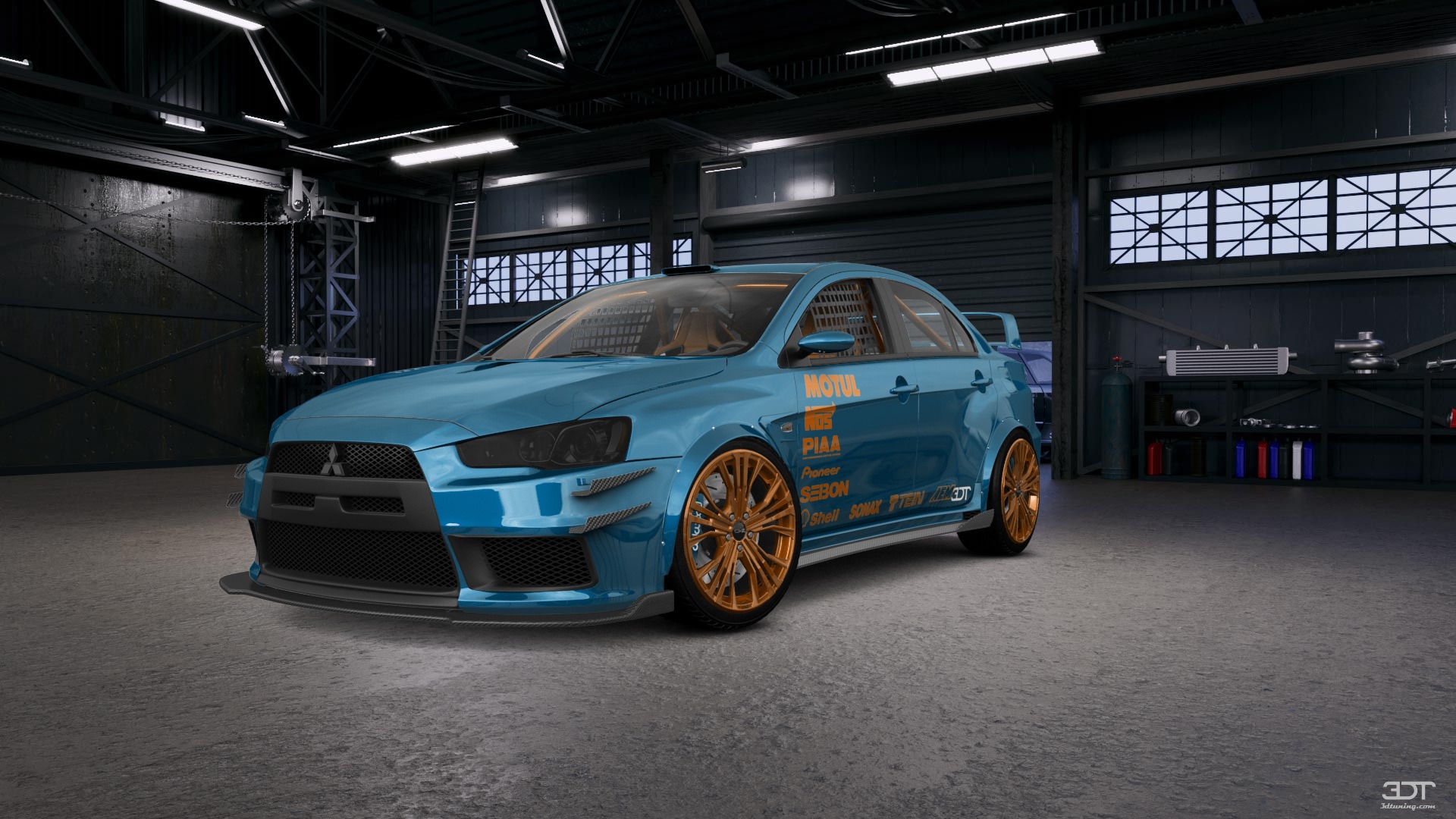 Tuning Mitsubishi Lancer Evolution X Sedan 2008