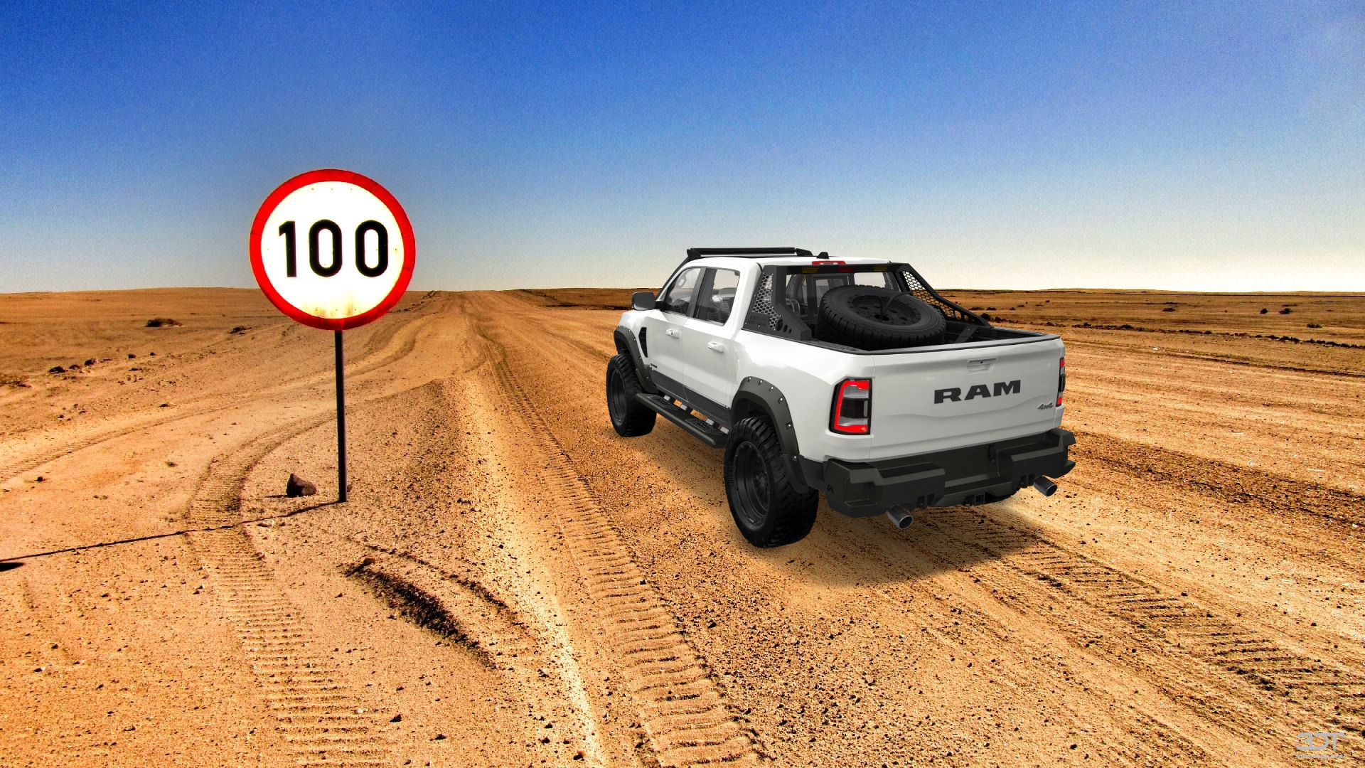 Dodge Ram 1500 TRX 4 Door pickup truck 2021