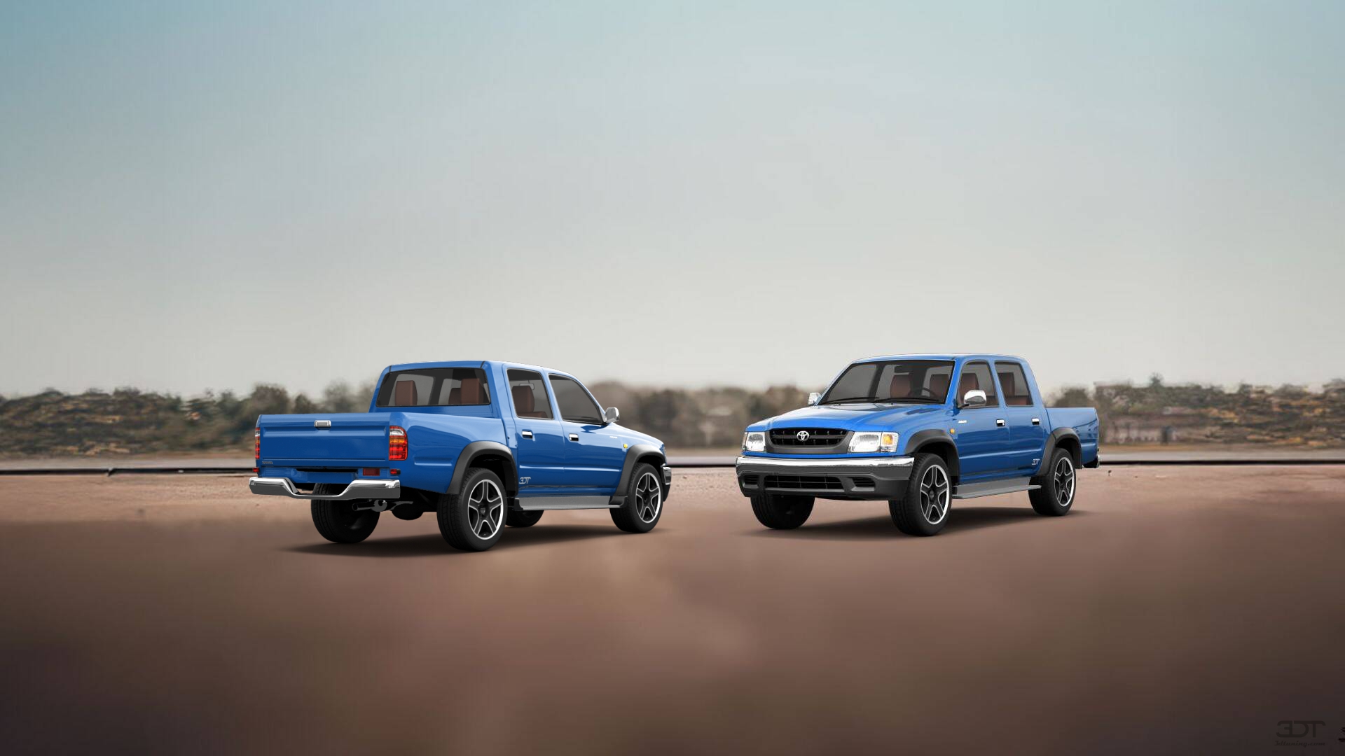 Toyota Hilux DoubleCab Truck 2001 tuning