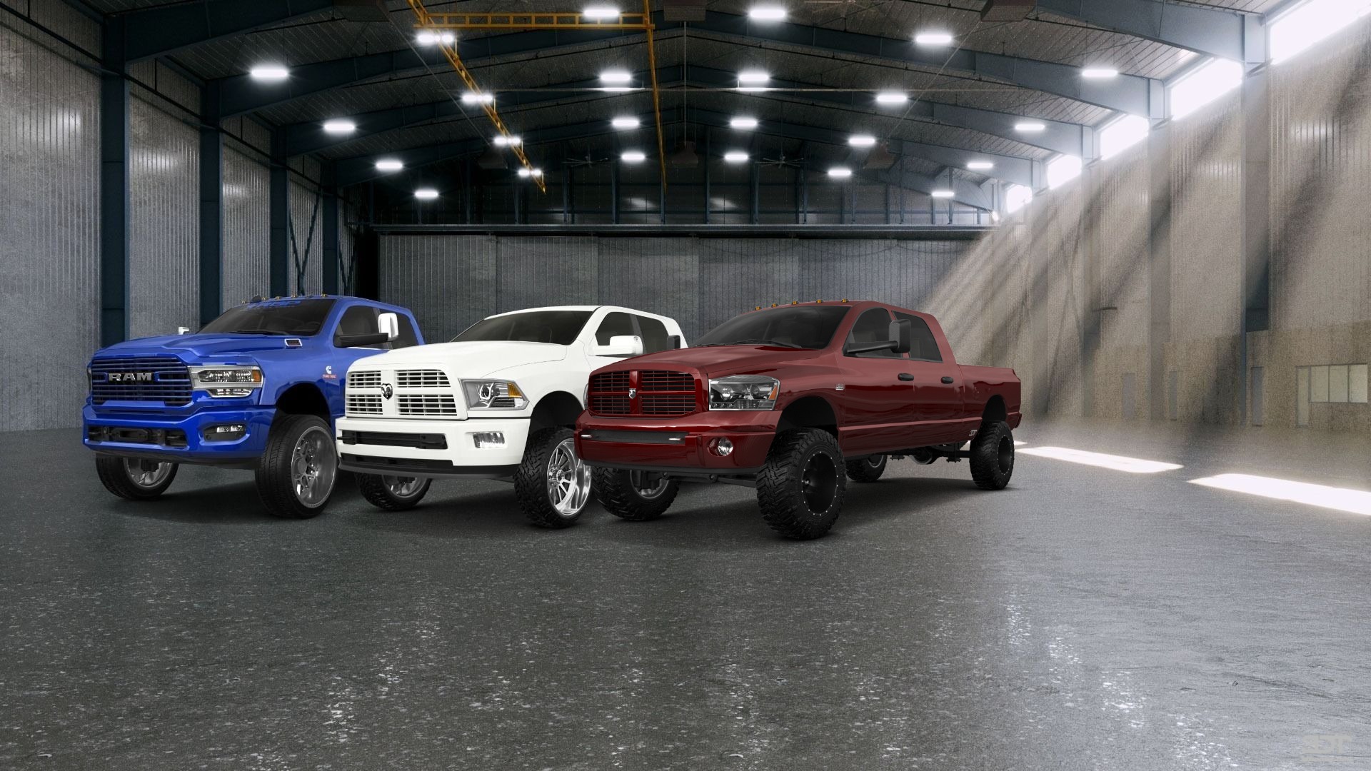 Dodge Ram 2500 4 Door pickup truck 2007