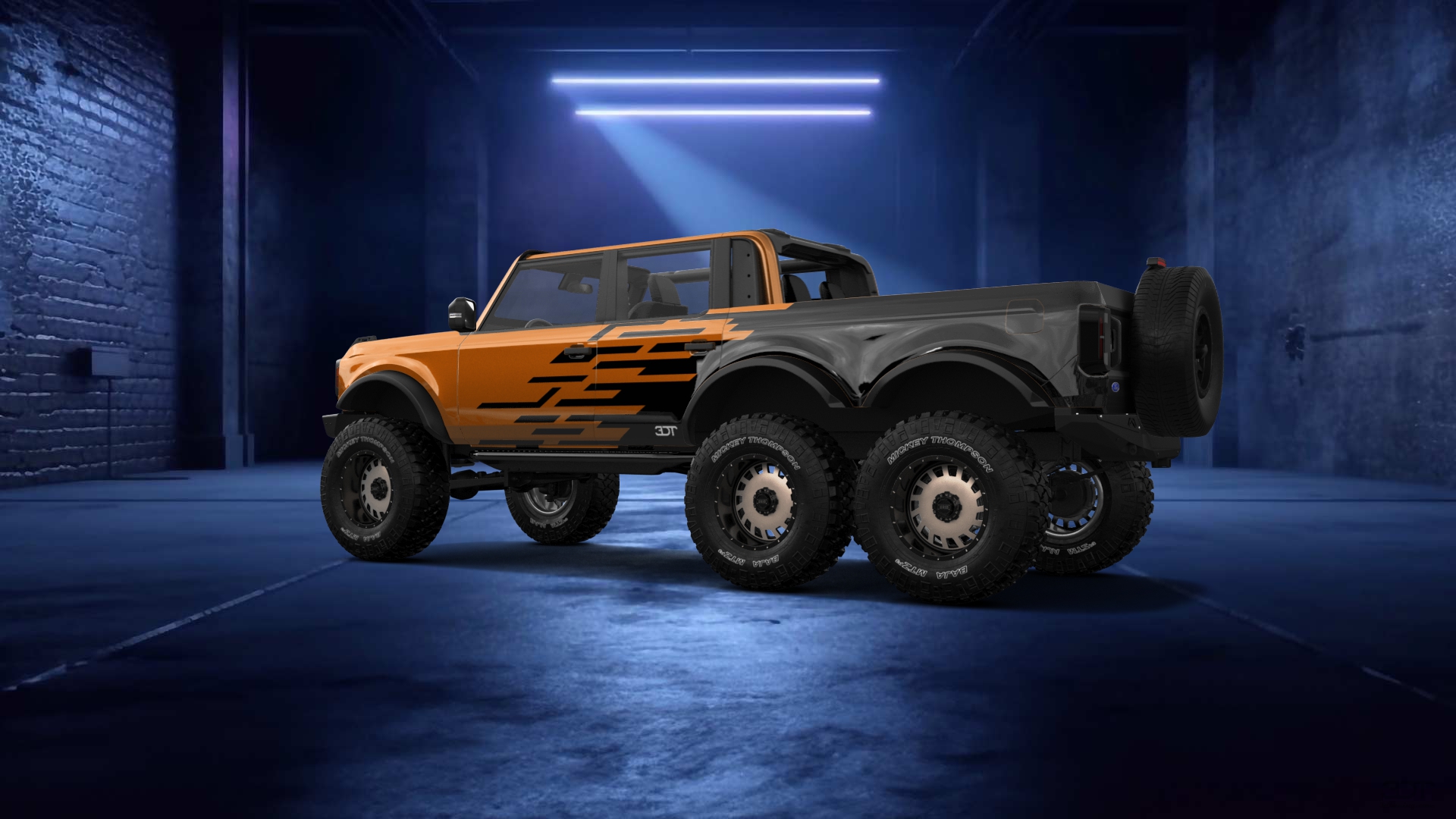 Ford Bronco 6X6 4 Door pickup truck 2021 tuning