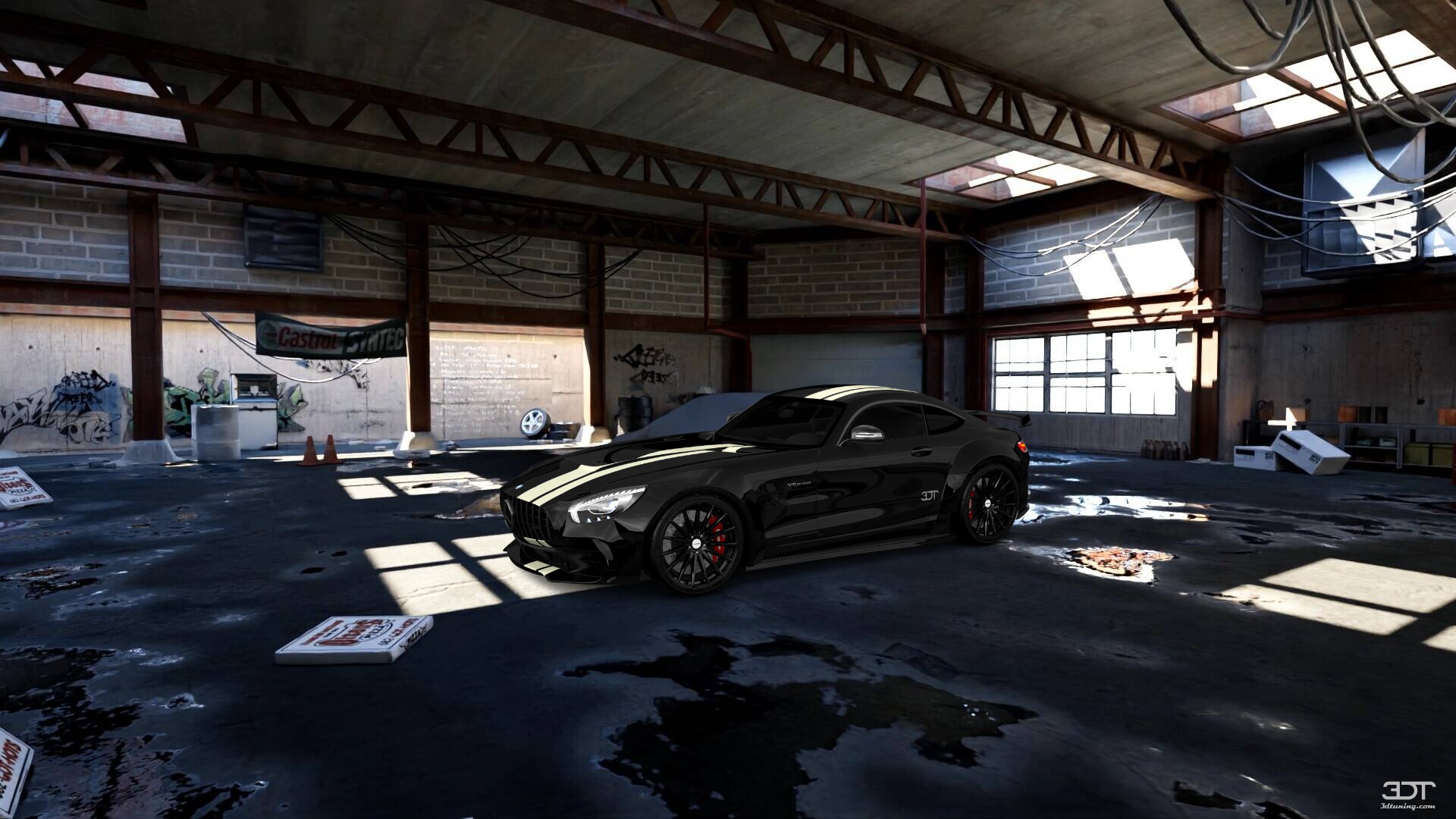 Mercedes AMG GT 2 door fastback coupe 2015 tuning