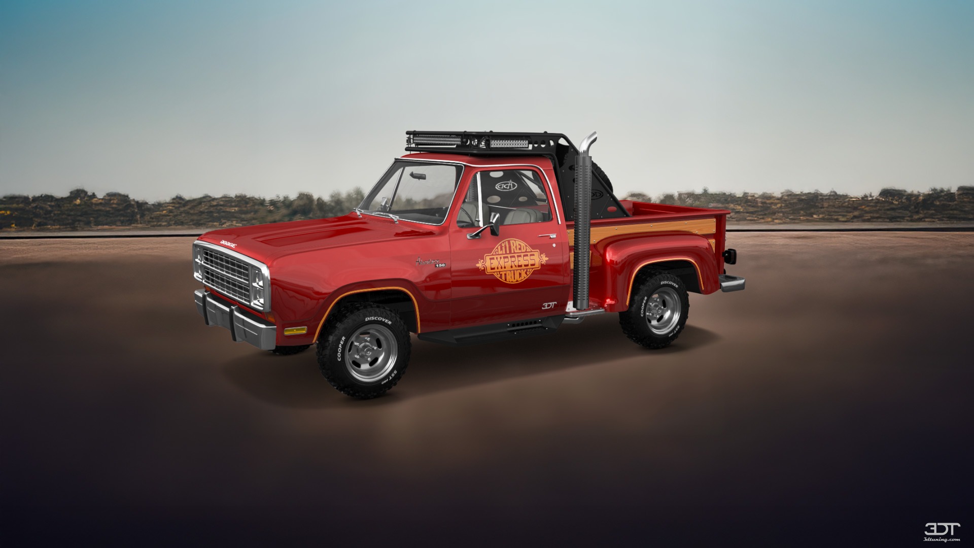 Dodge Lil Red Express 2 Door pickup truck 1979