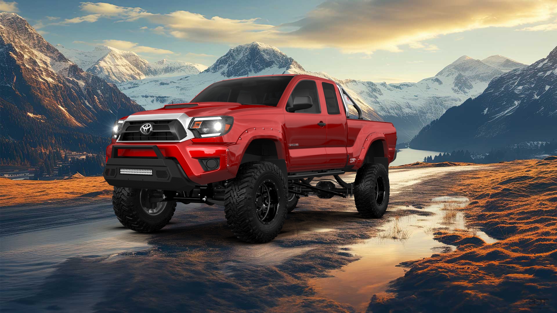 Toyota Tacoma Access Cab 6.2 ft box Pickup Truck 2012 tuning