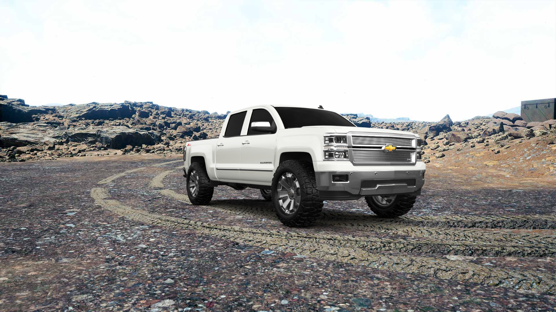 Chevrolet Silverado 1500 4 Door pickup truck 2014 tuning