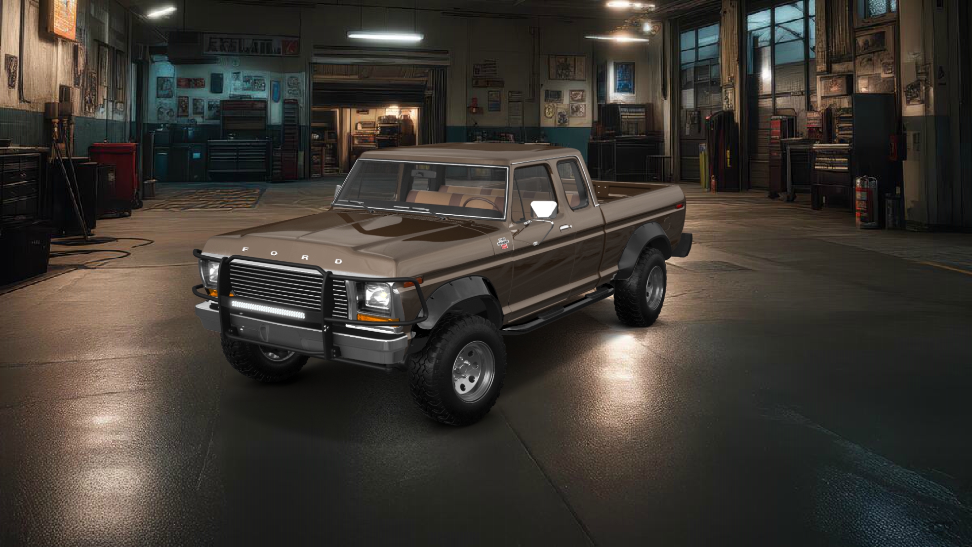 Ford F-150 SuperCab 2 Door pickup truck 1978 tuning