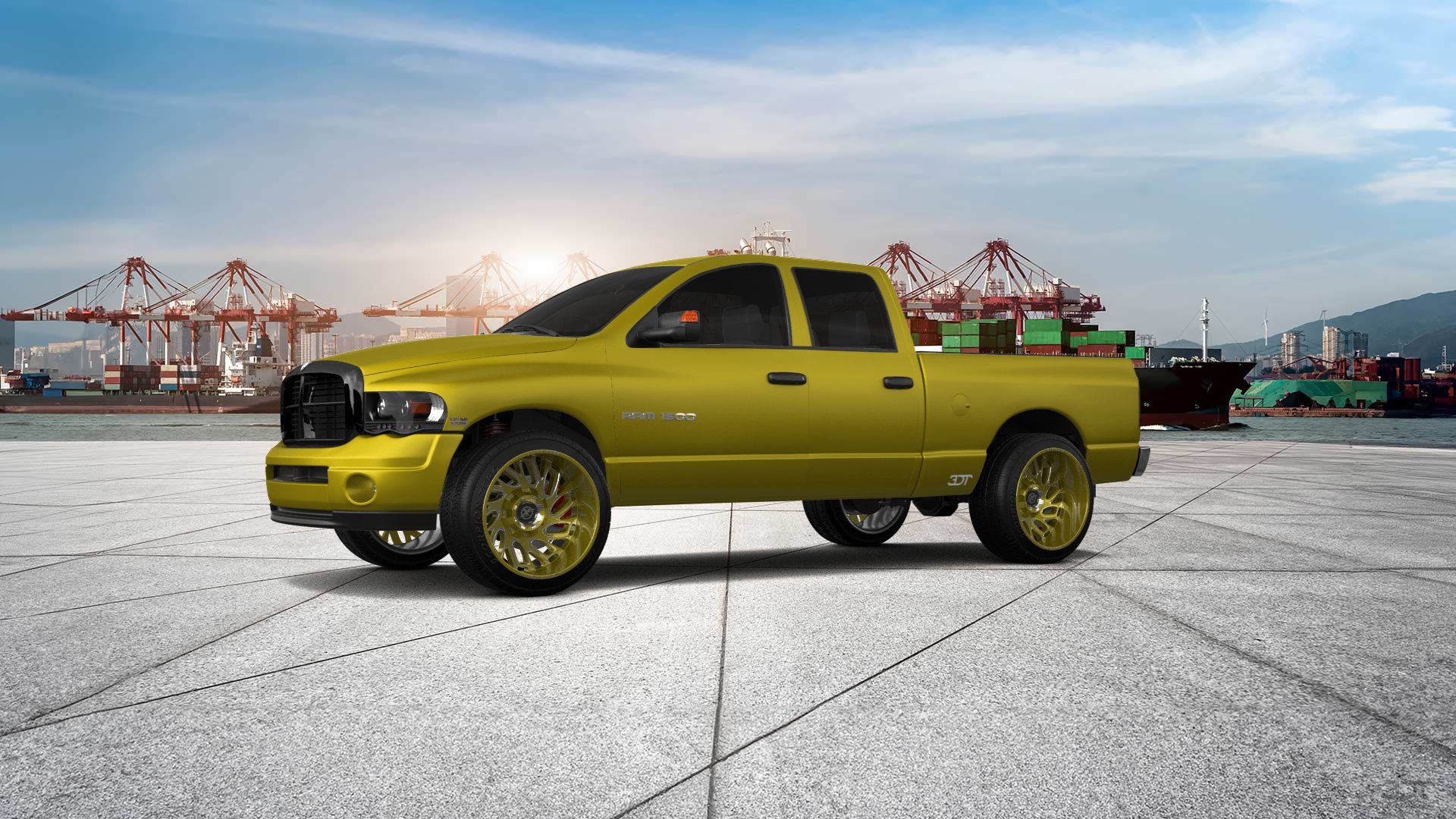 Dodge Ram 1500 6.4 ft box 4 Door pickup truck 2002
