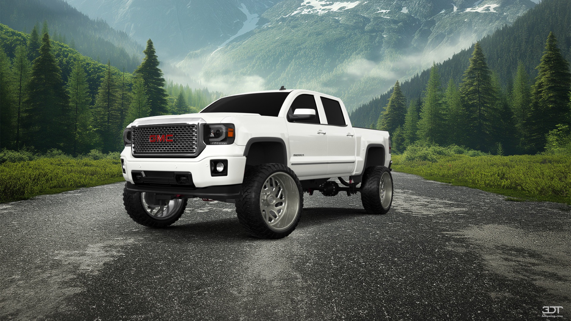 GMC Sierra 4 Door pickup truck 2014 tuning