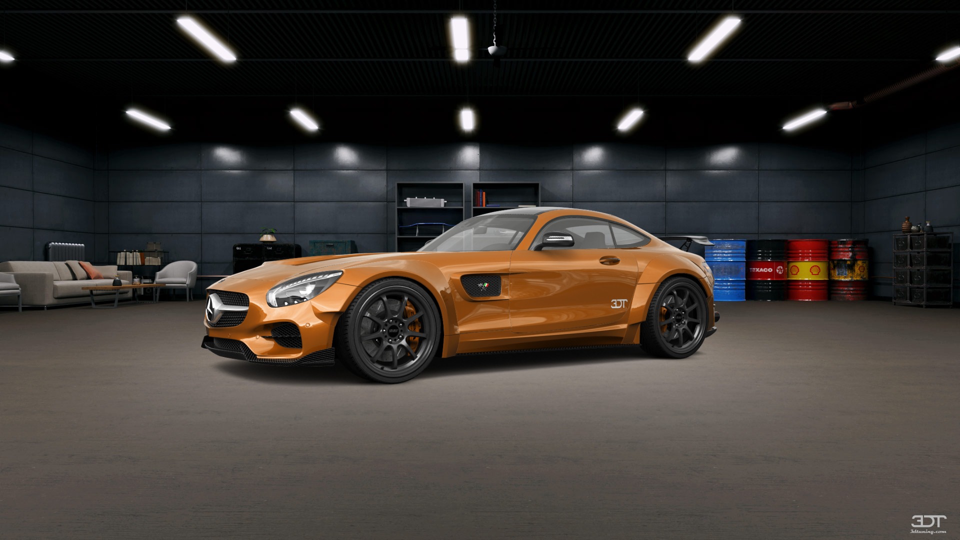 Mercedes AMG GT 2 door fastback coupe 2016