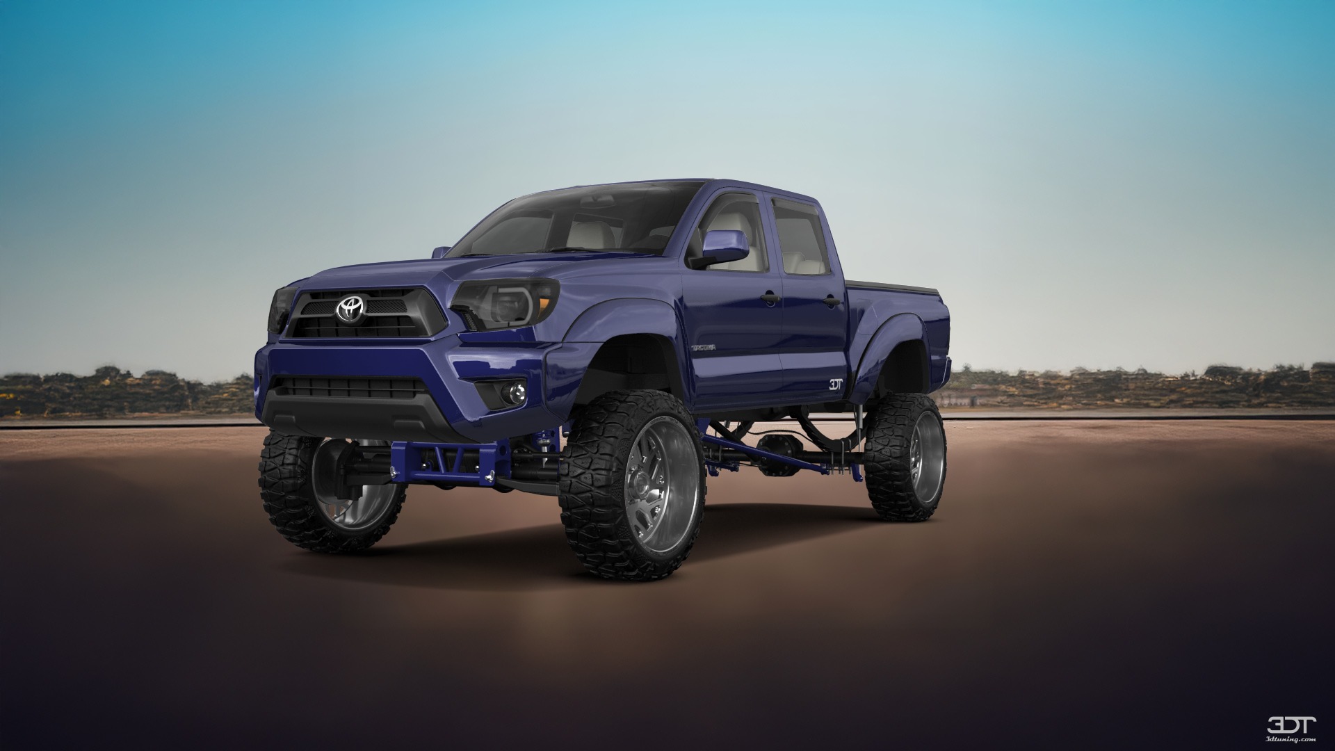 Toyota Tacoma Crew Cab 5.1 ft box 4 Door pickup truck 2012 tuning