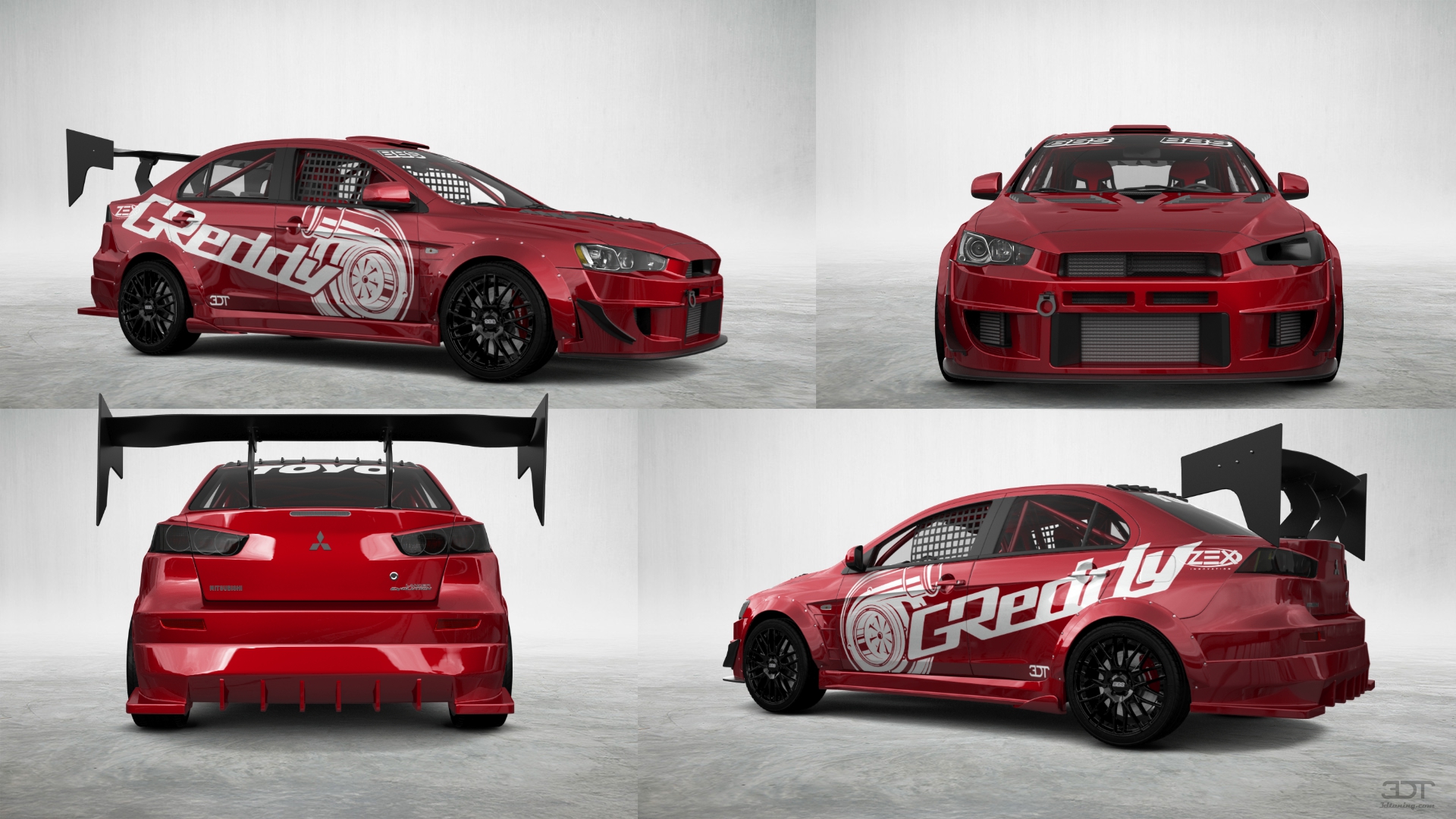 Mitsubishi Lancer Evolution X Sedan 2008 tuning