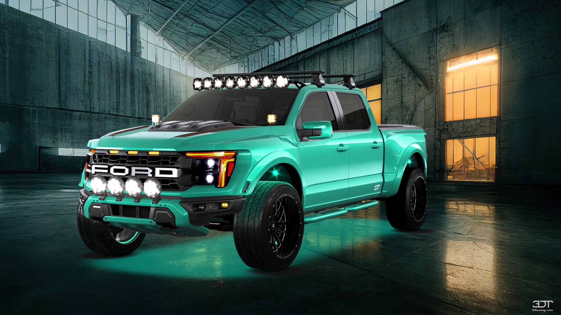 Ford F-150 Raptor 4 Door pickup truck 2024 tuning