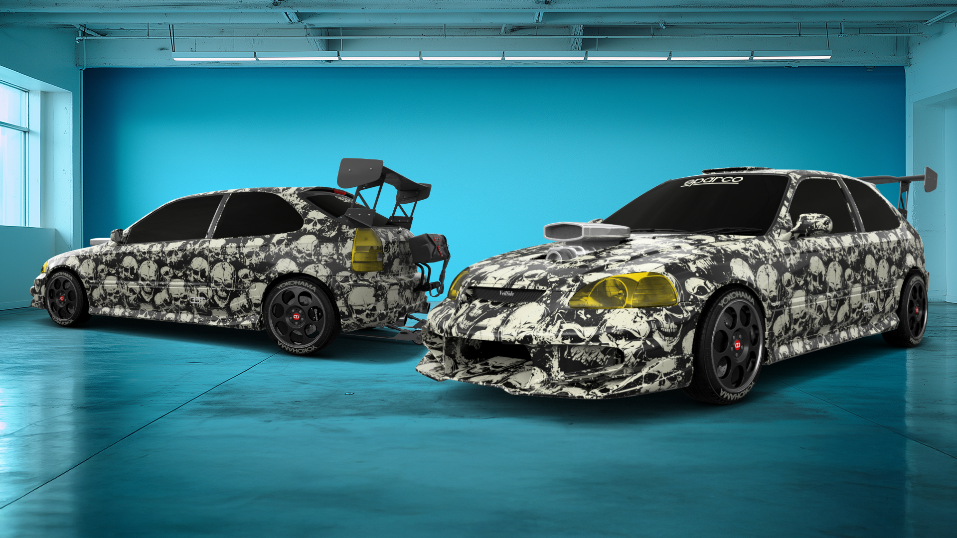 Tuning Honda Civic 3 Door Hatchback 1997