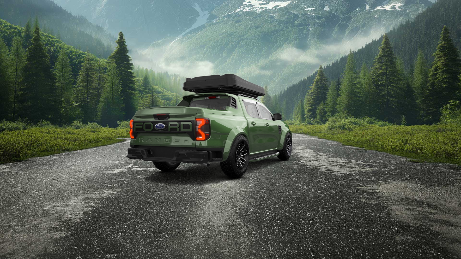 Ford Ranger 4 Door pickup truck 2022 Images