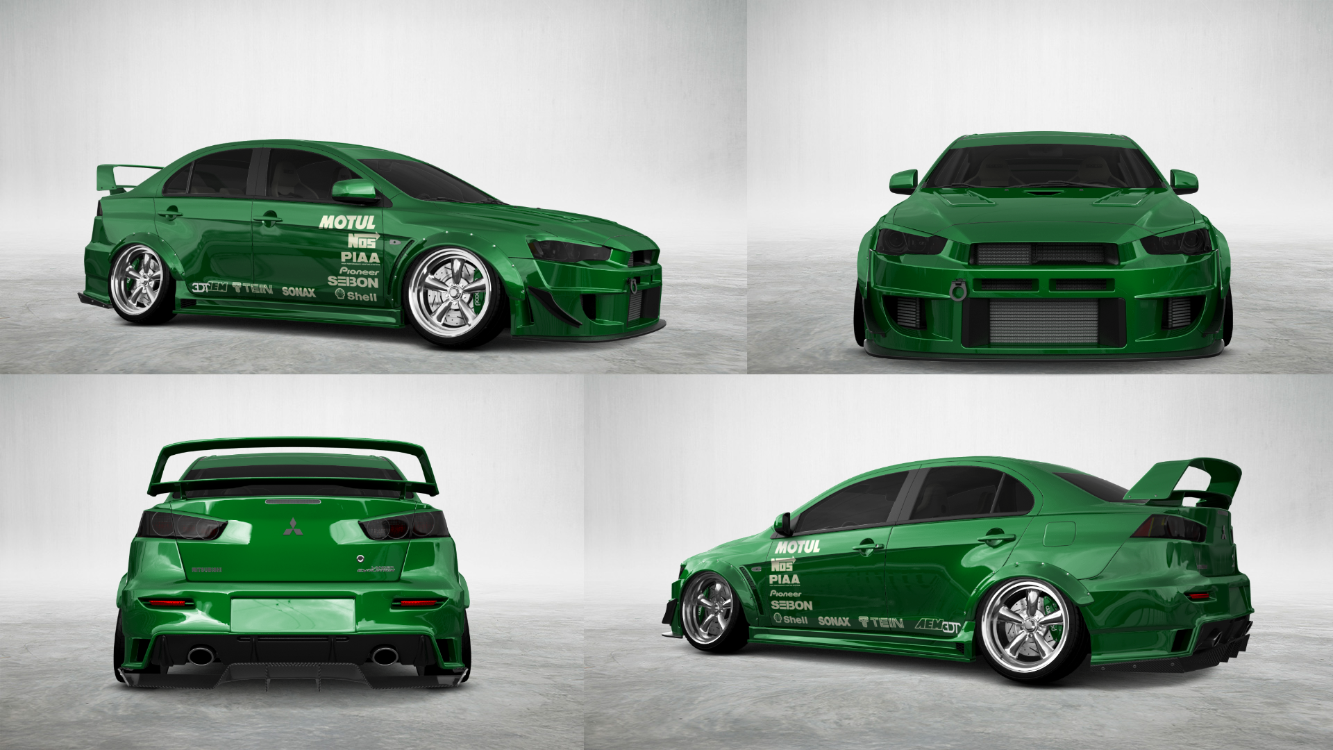 Mitsubishi Lancer Evolution X Sedan 2008 tuning