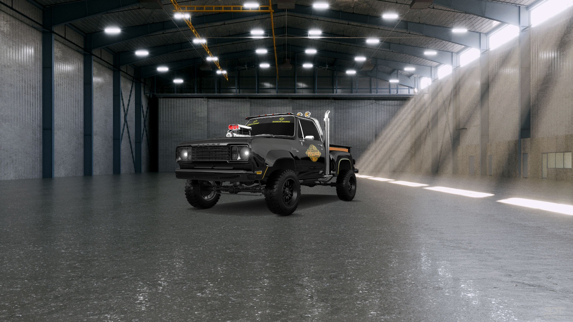 Dodge Lil Red Express 2 Door pickup truck 1978 tuning