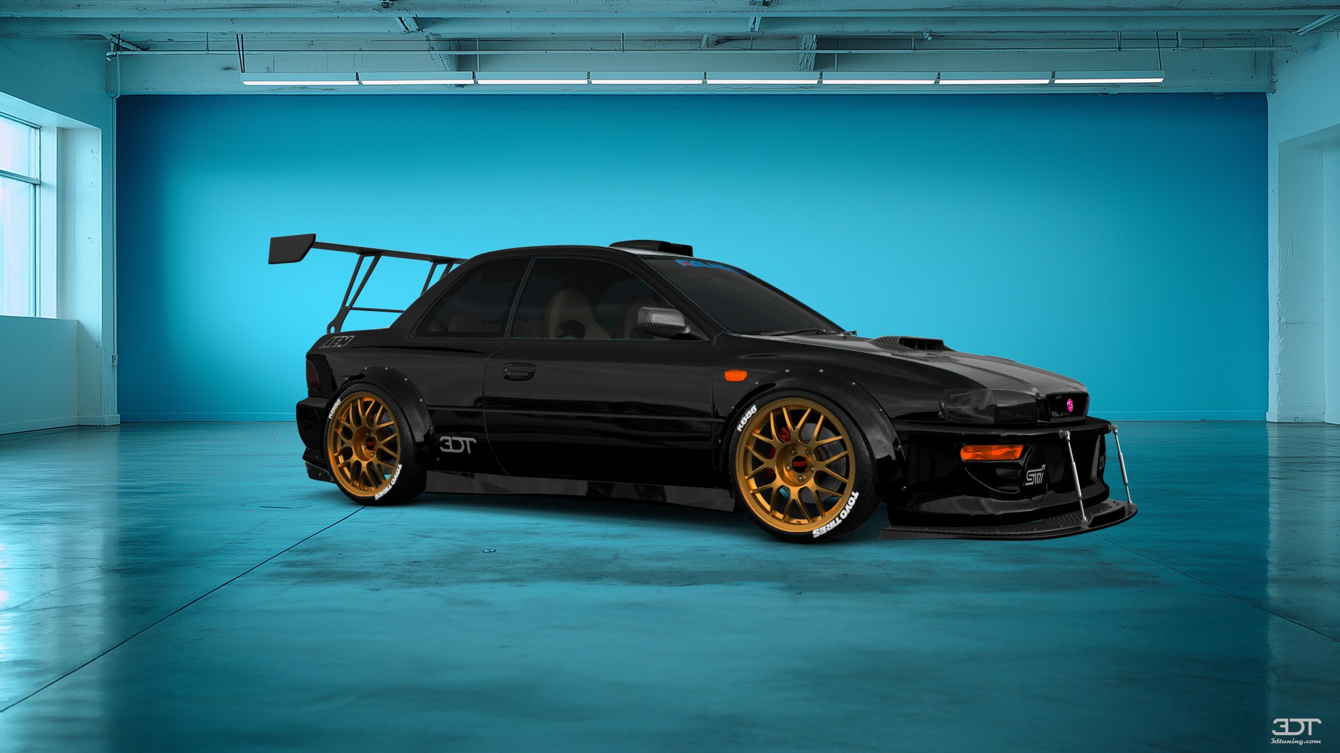 Subaru Impreza WRX STI 22B 2 Door Coupe 2000 tuning