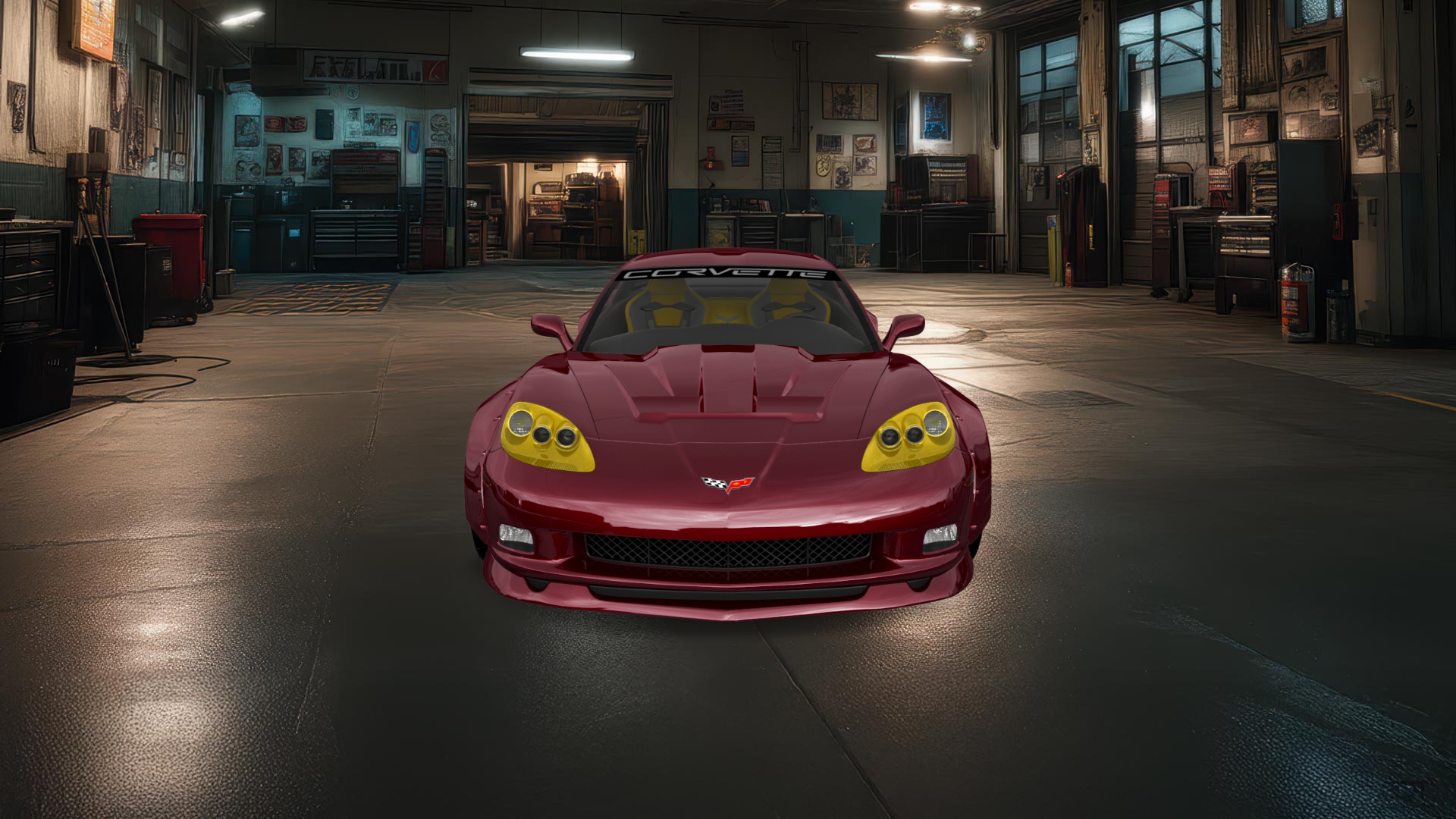Chevrolet Corvette 2 Door Coupe 2004 Images