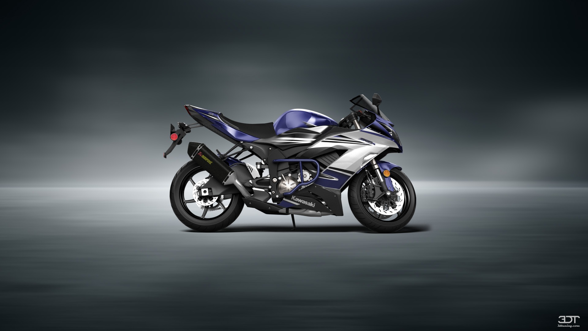 sharpie158's custom Kawasaki Ninja ZX 6R 2015 | 3DTuning