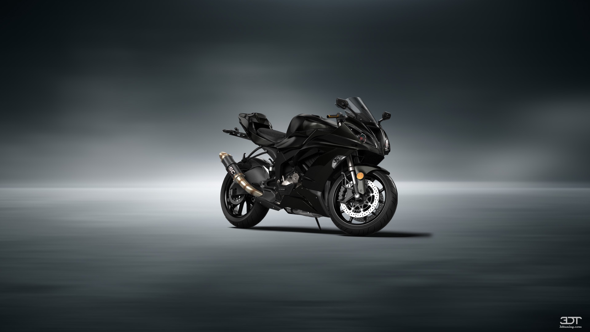 Kawasaki Ninja ZX 6R Sport Bike 2015 tuning