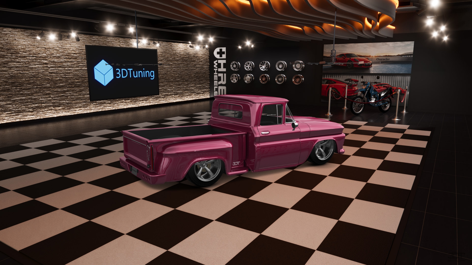 Chevrolet C-10 Stepside 2 Door pickup truck 1963