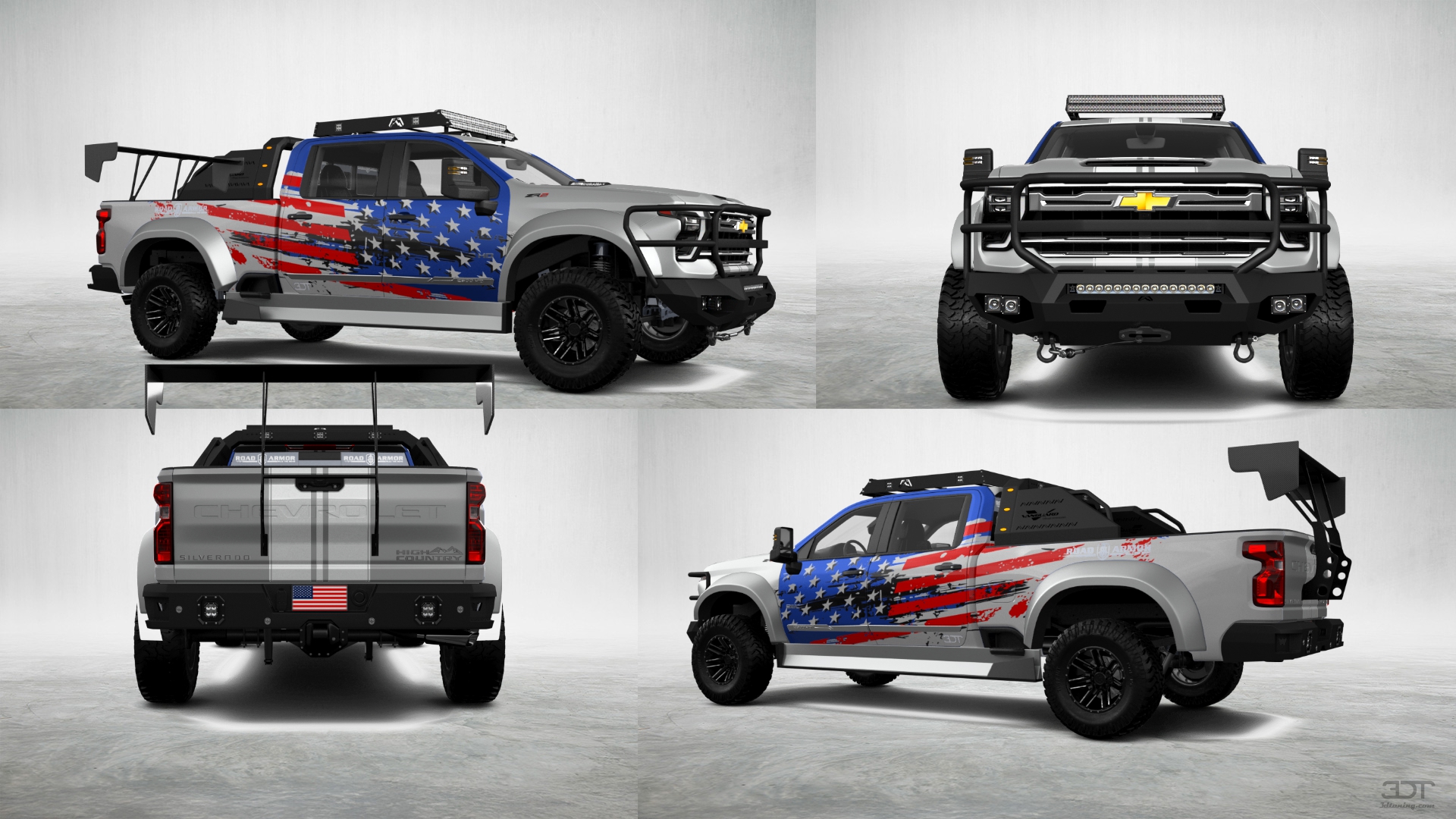 Chevrolet Silverado 2500 HD 4 Door pickup truck 2024 tuning