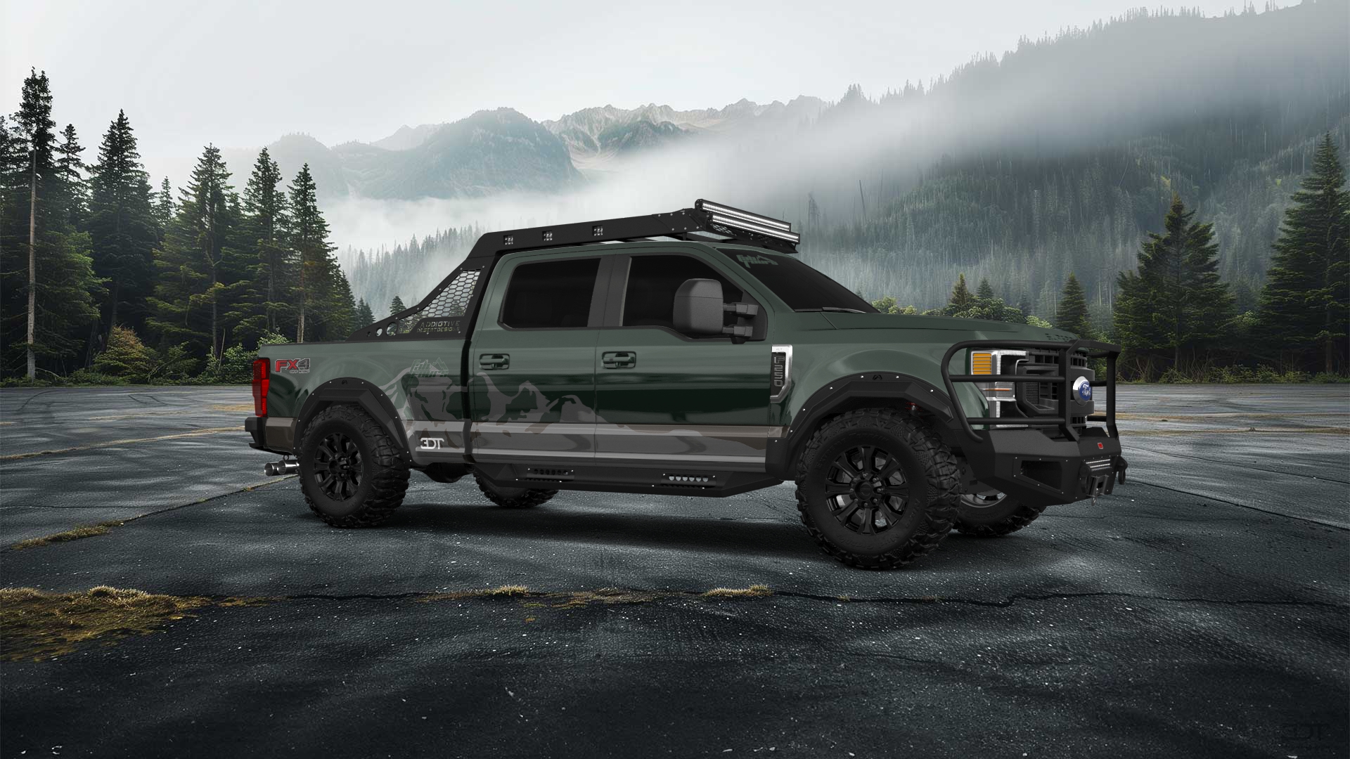 Ford F-250 4 Door pickup truck 2021