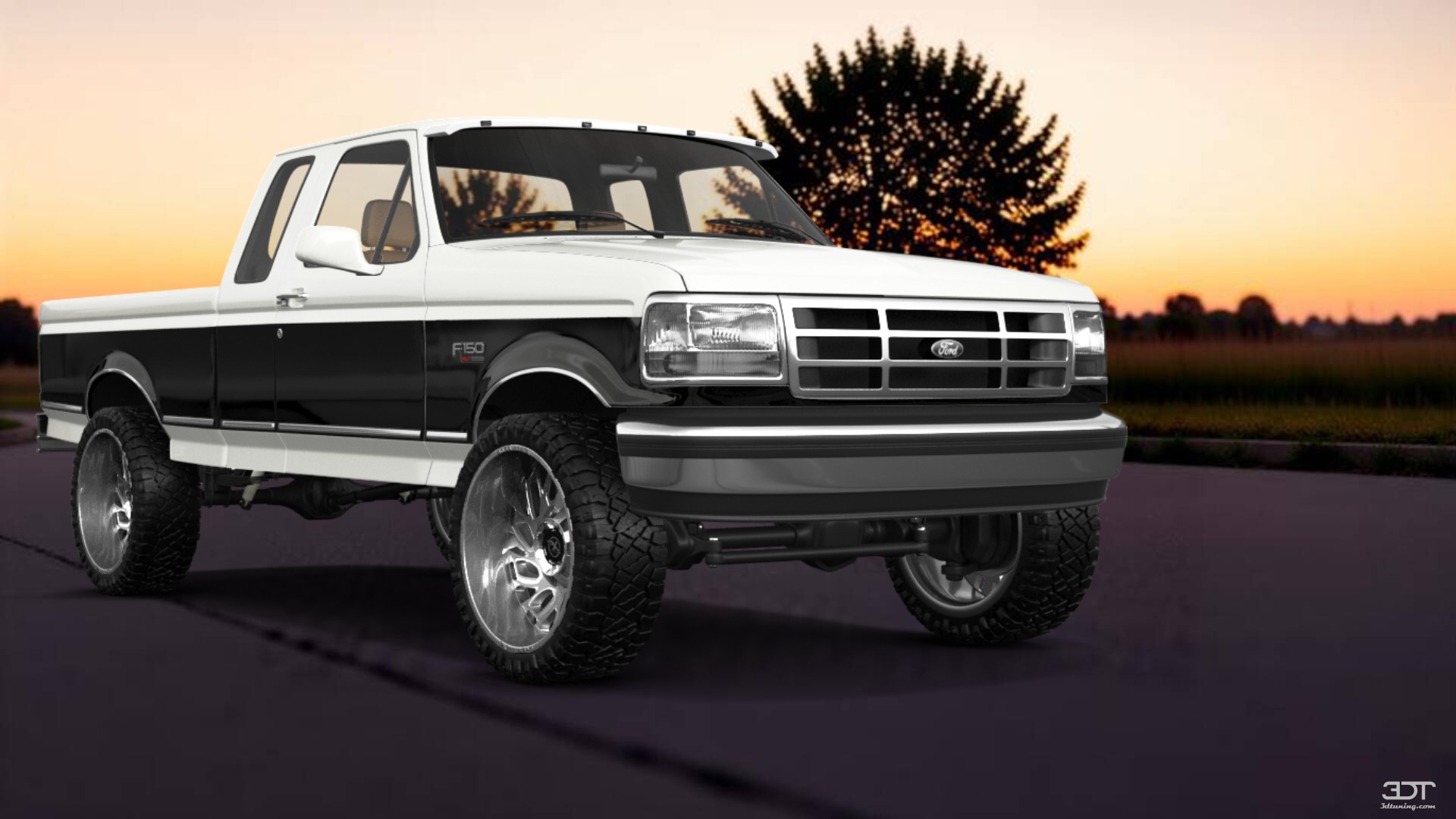 Tuning Ford F-150 SuperCab 2 Door pickup truck 1993
