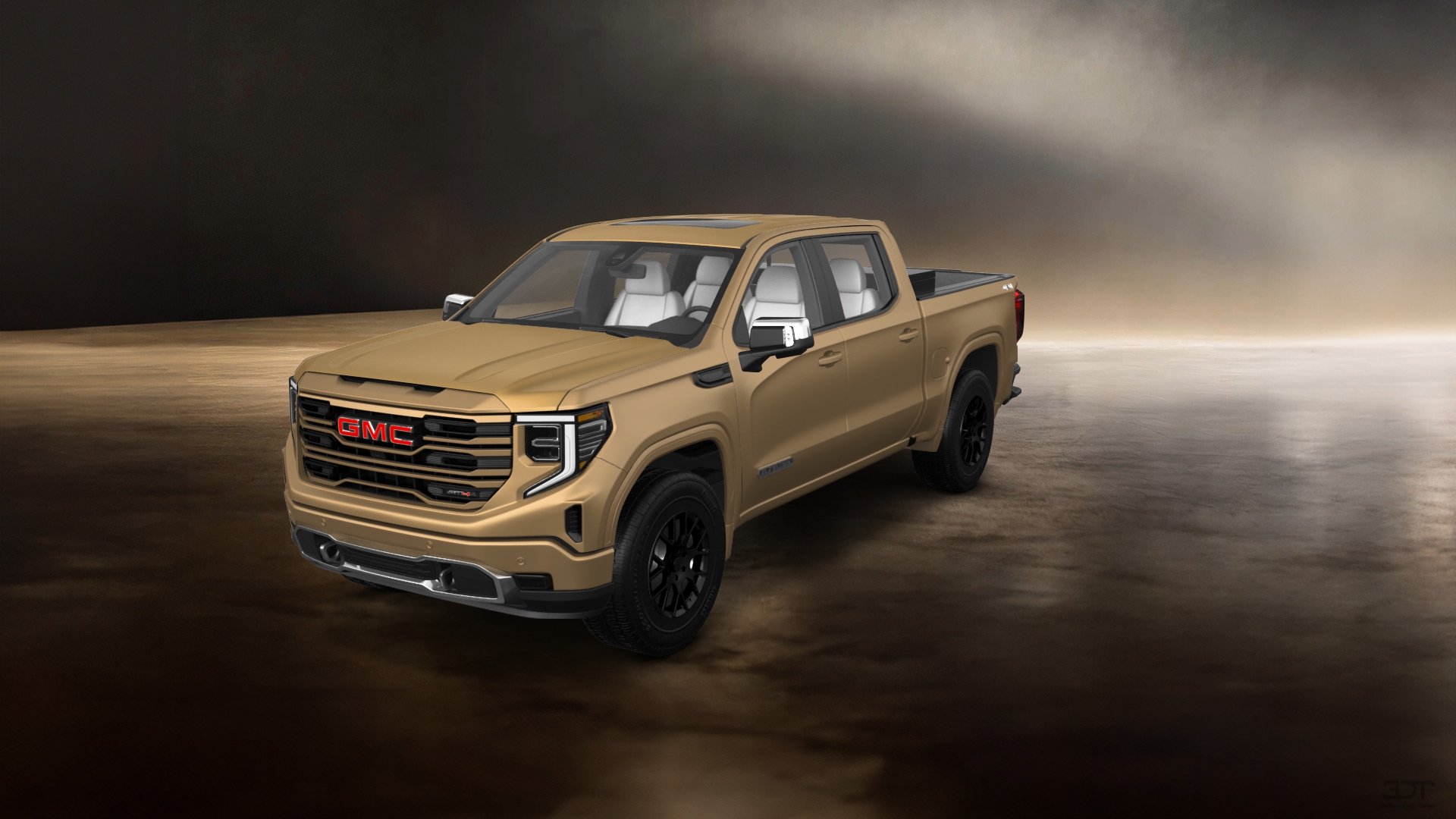 GMC Sierra 1500 Crew Cab 5.8 ft box 4 Door pickup truck 2023 tuning