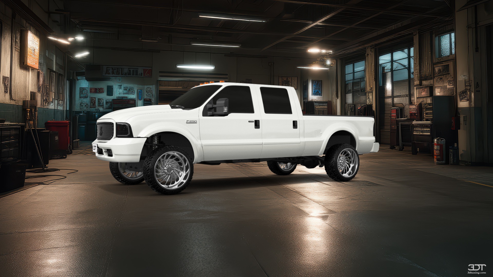 Ford F-250 Crew Cab 4 Door pickup truck 1999 tuning