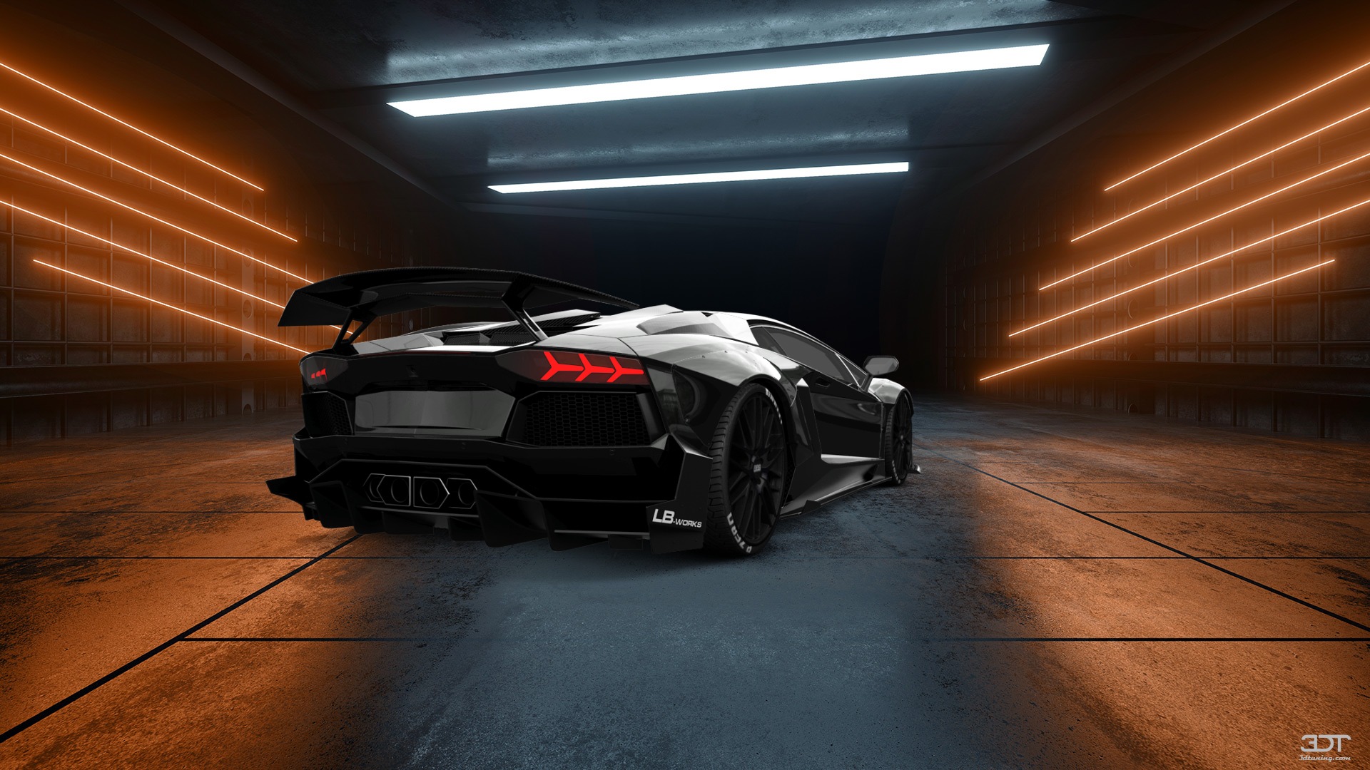 Lamborghini Aventador 2 Door Coupe 2012 tuning