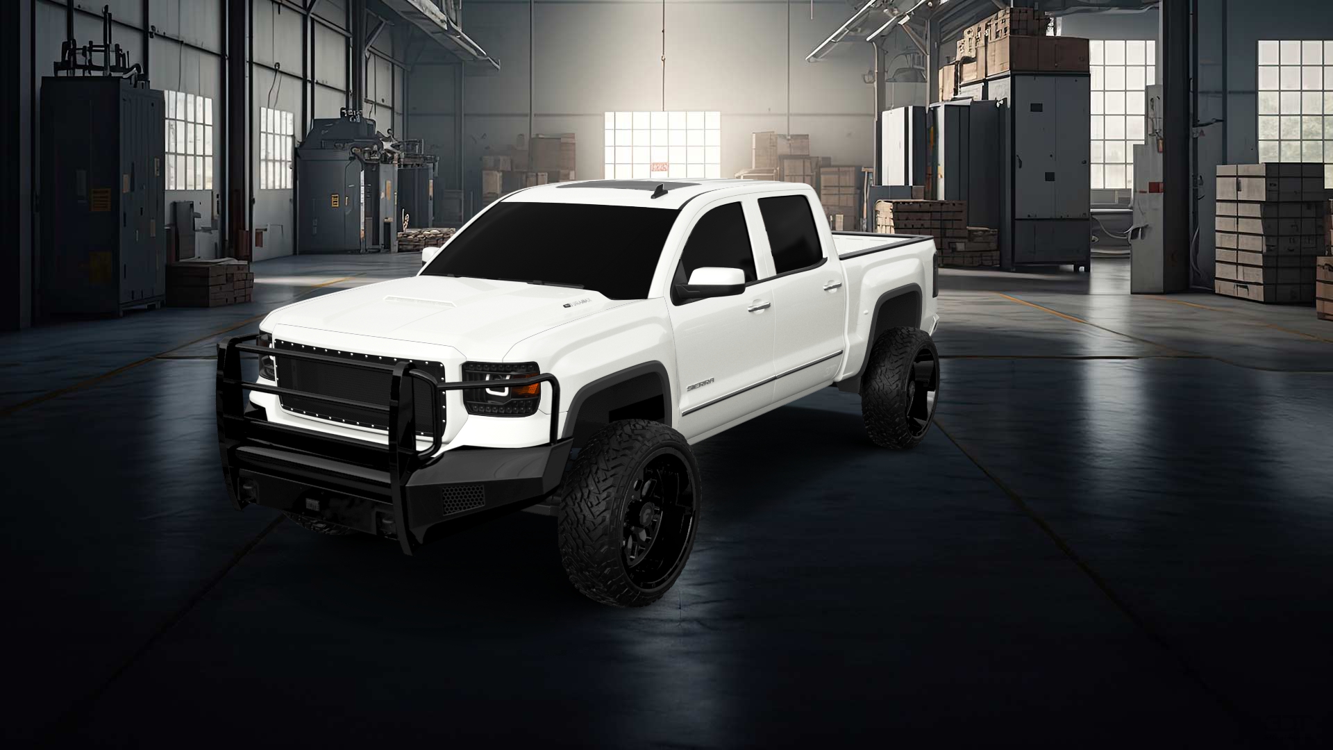 GMC Sierra 4 Door pickup truck 2014