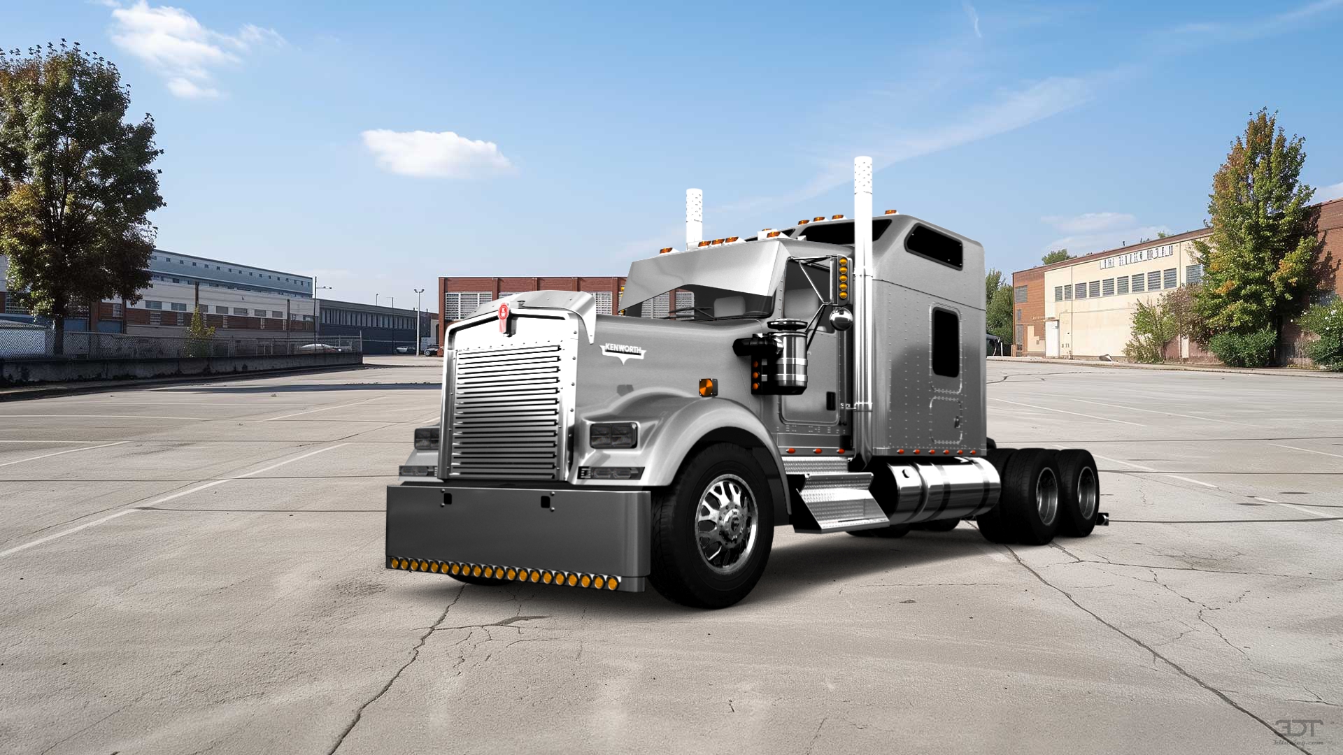 Kenworth W900 Sleeper Cab Truck 2015 tuning
