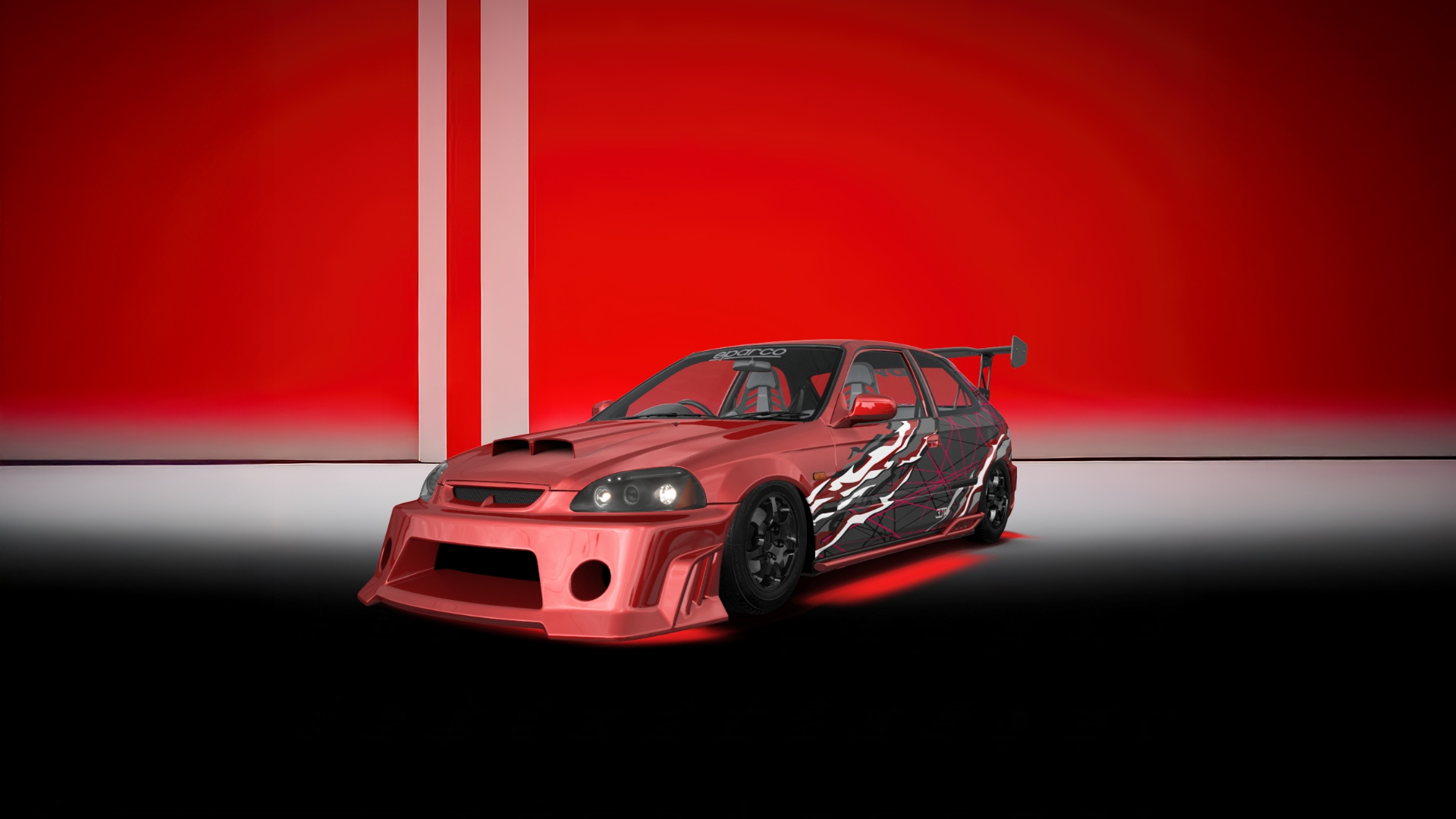 Honda Civic 3 Door Hatchback 1997 tuning