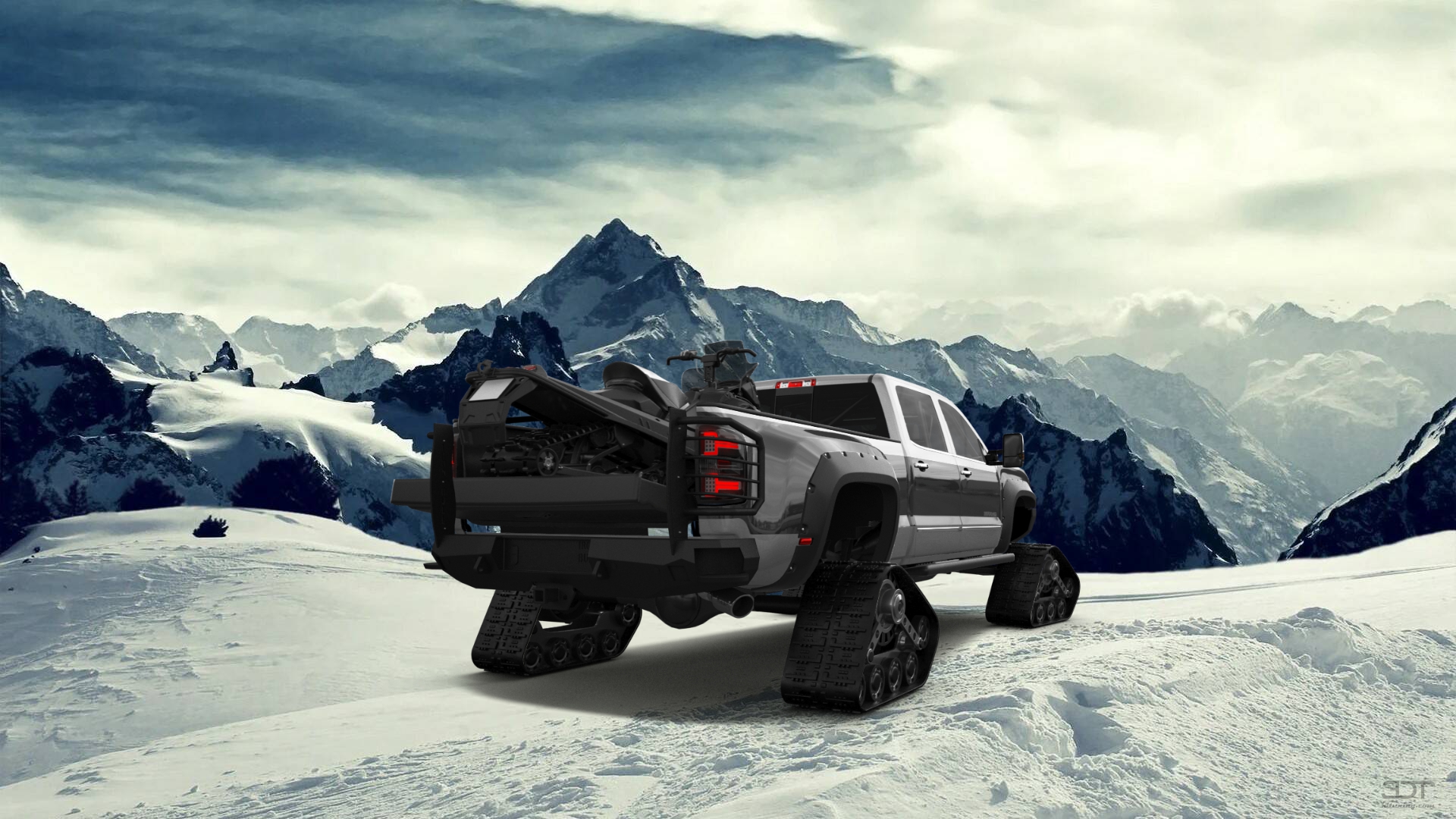 GMC Sierra 3500 HD Crew Cab 4 Door pickup truck 2015 tuning