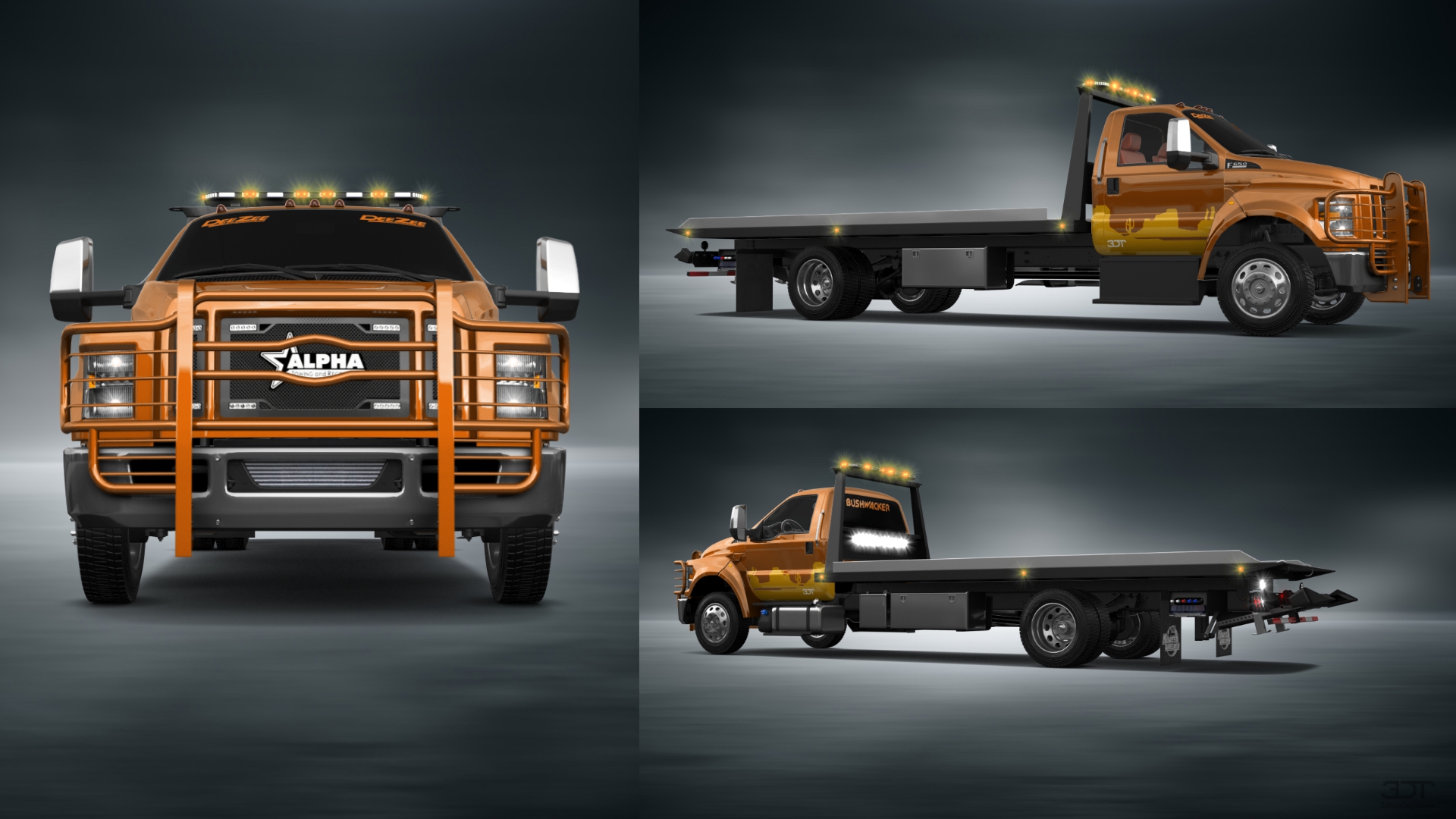 Ford F-650 Tow Truck Pickup 2016 tuning