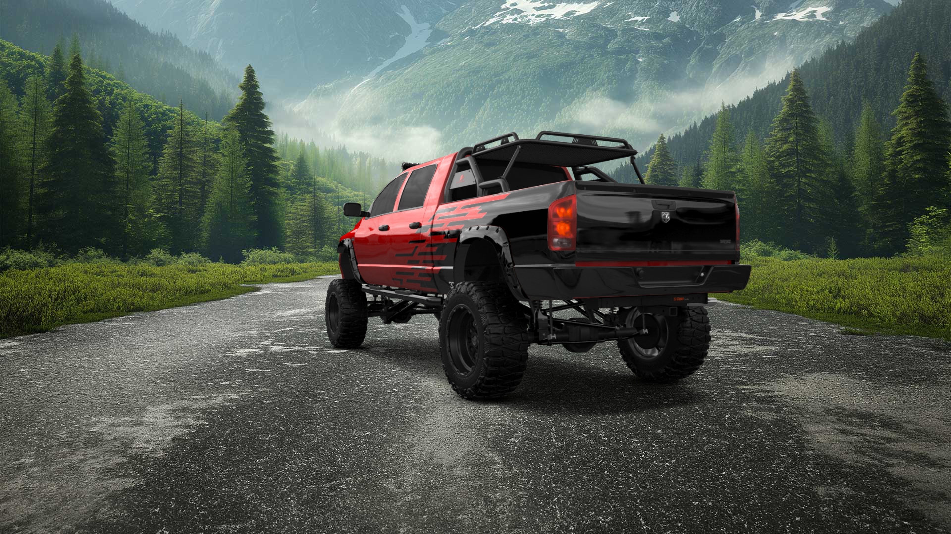 Dodge Ram 2500 4 Door pickup truck 2007