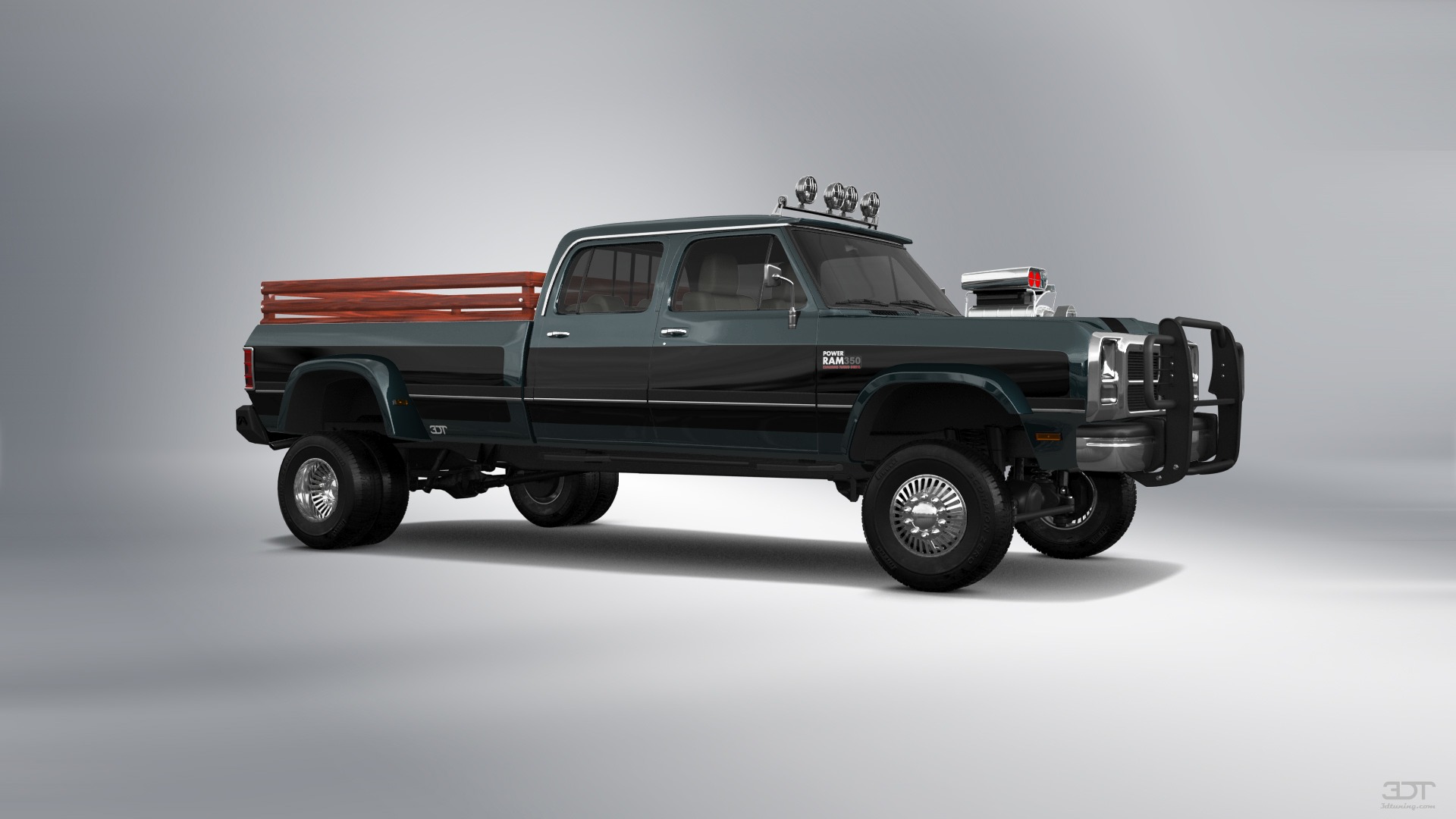 Dodge Ram 350 4 Door pickup truck 1991 tuning