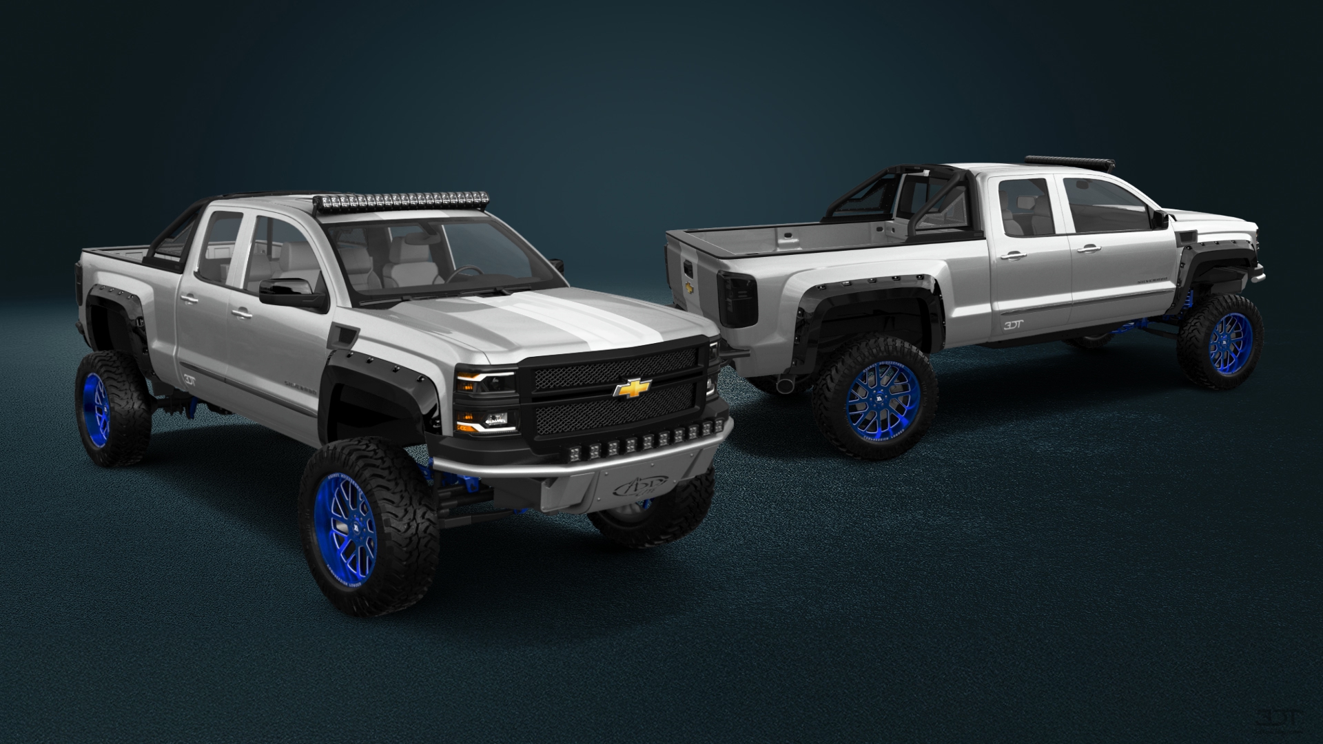 Chevrolet Silverado 1500 6.5 ft box 4 Door pickup truck 2014