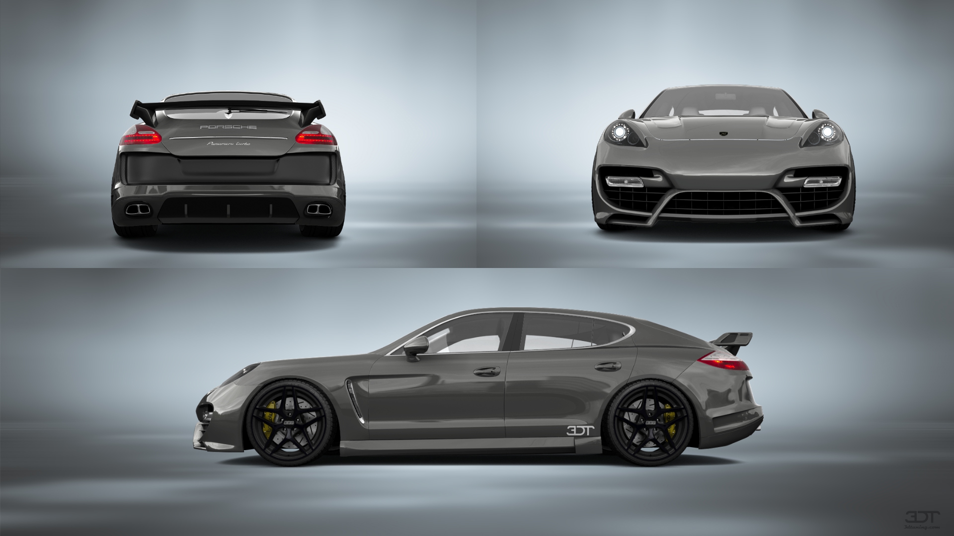 Porsche Panamera 4 door fastback saloon 2011 Images