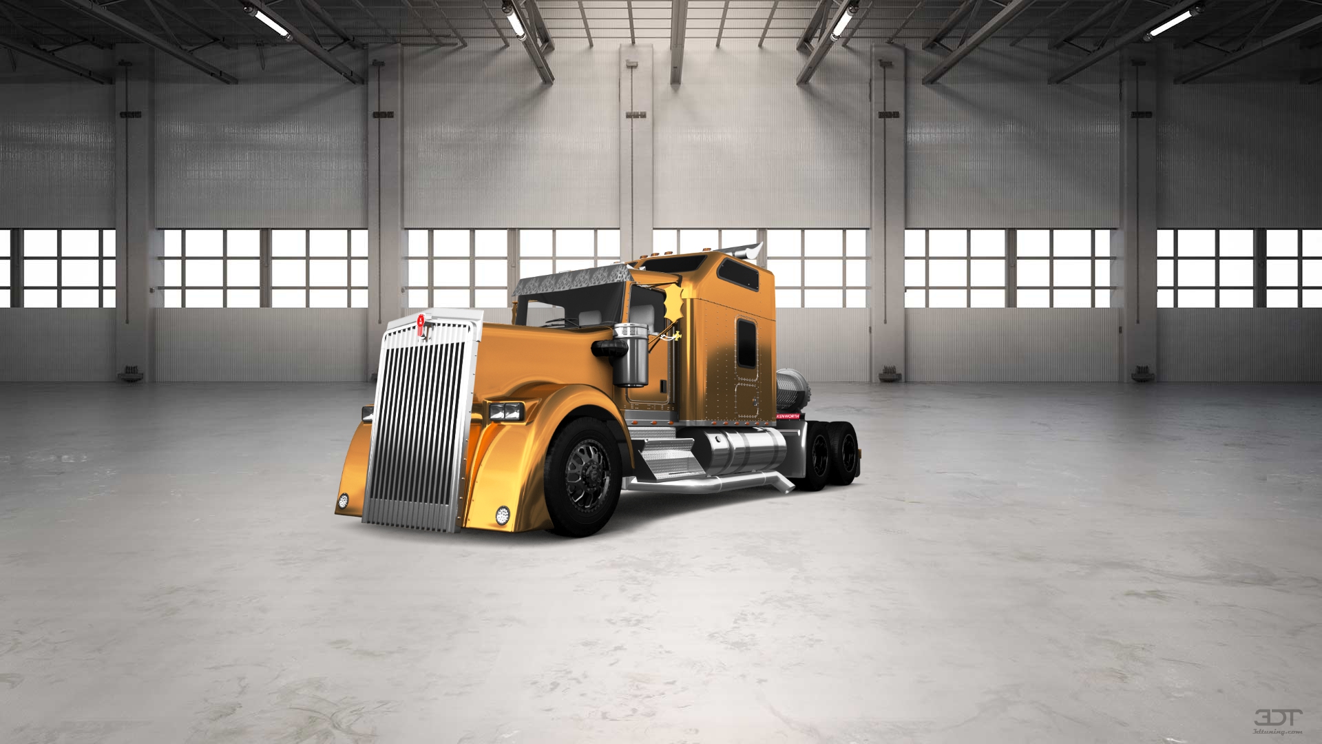 Kenworth W900 Sleeper Cab Truck 2015 tuning