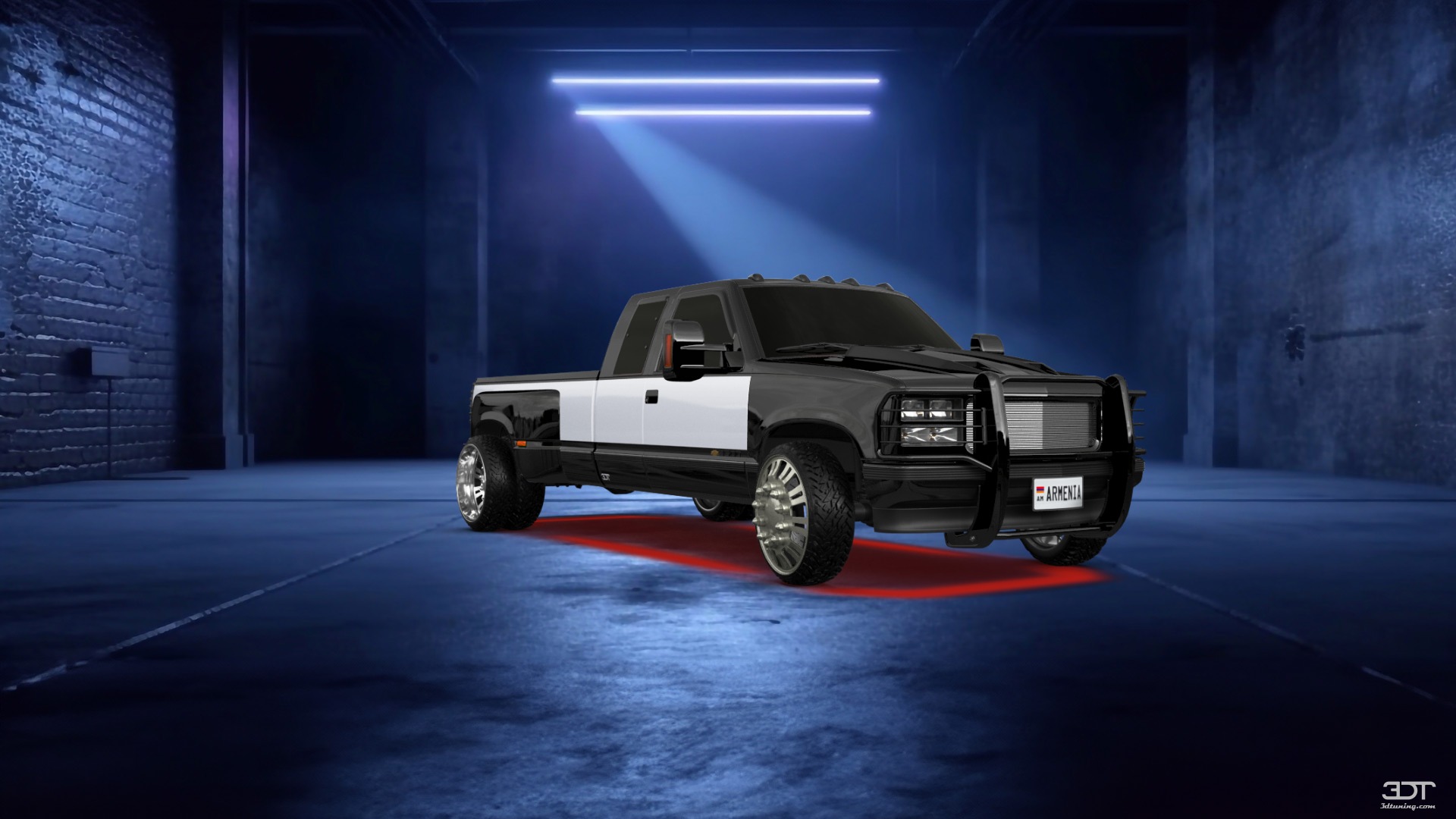 Chevrolet K3500 Extended Cab Pickup Truck 1988