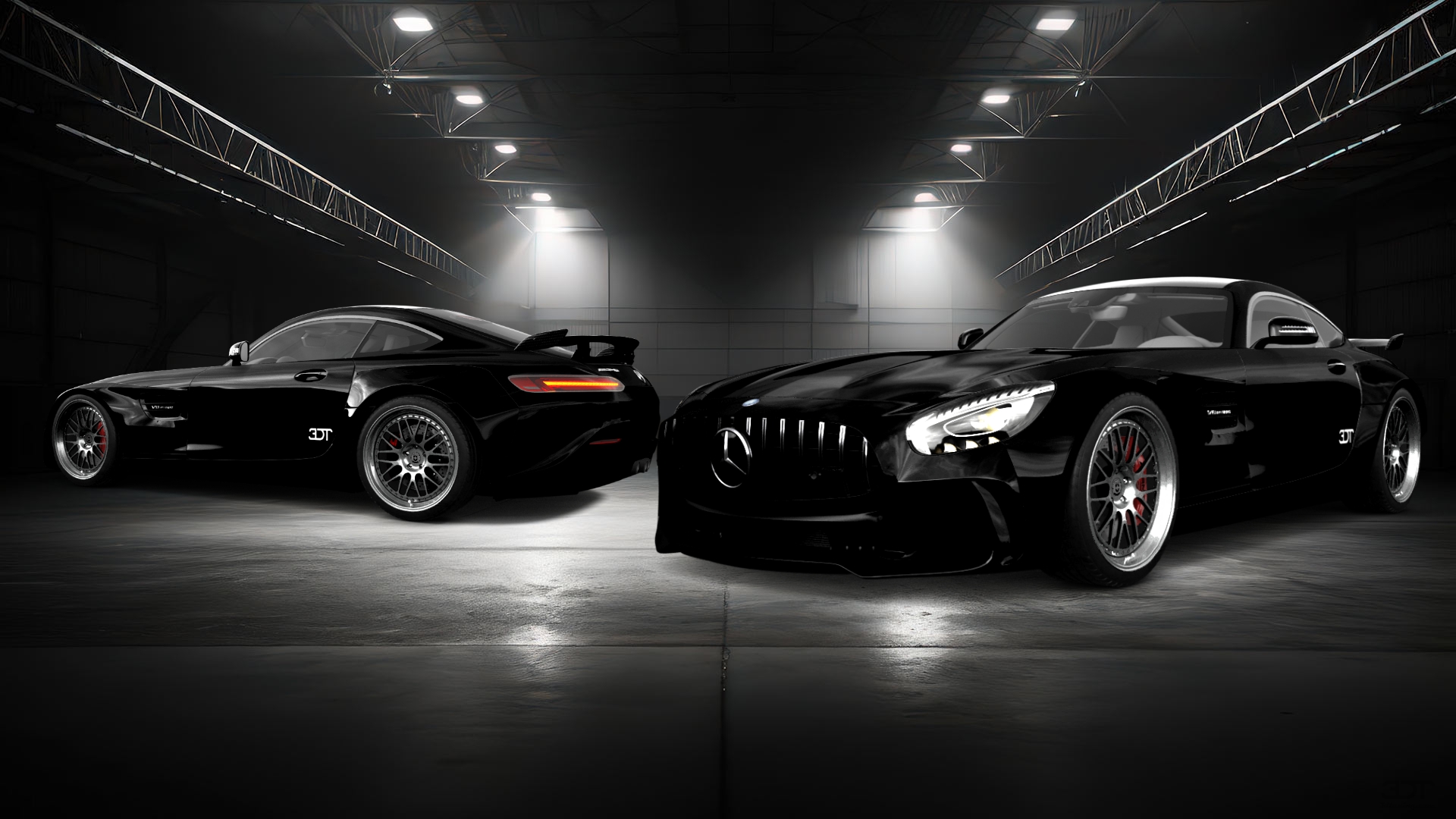 Mercedes AMG GT 2 door fastback coupe 2015 tuning